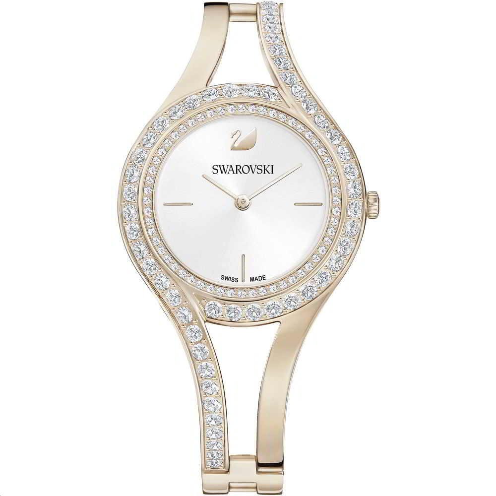 Swarovski Eternal Champagne Gold Tone Bracelet Watch