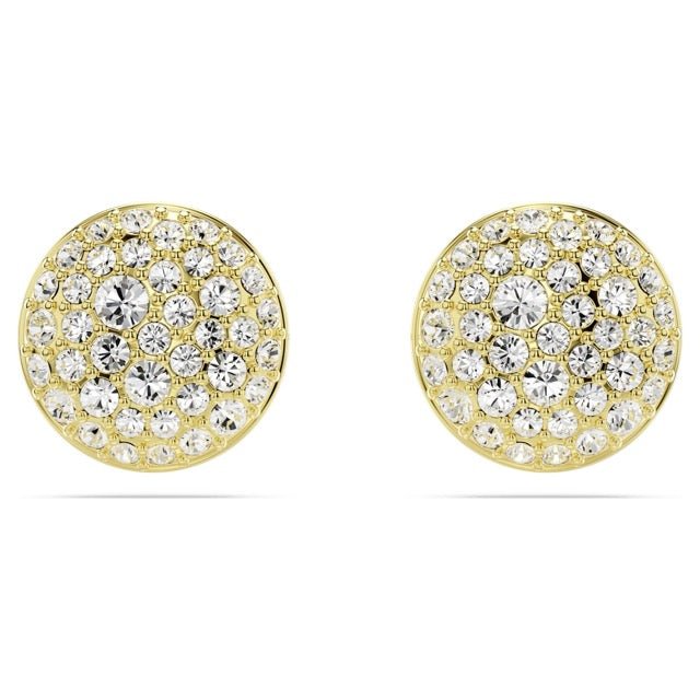 Swarovski Gold Sublima Stud Earrings - Image 3