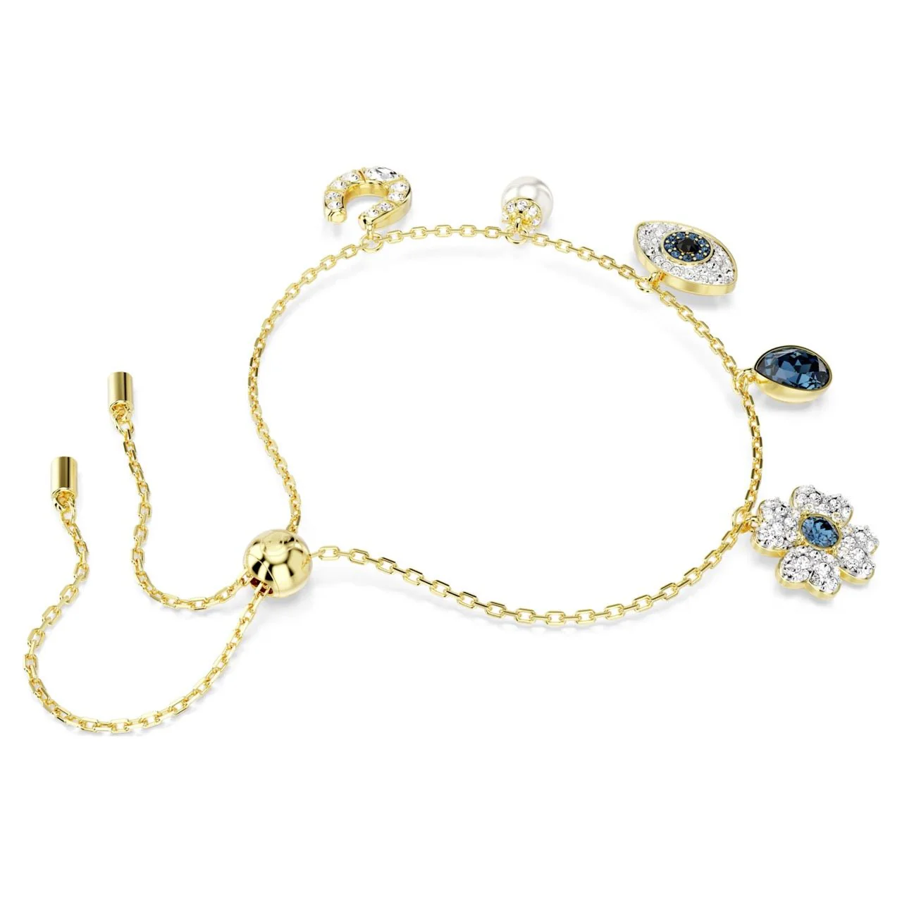 Swarovski Gold Symbolica Evil Eye Bracelet - Image 4