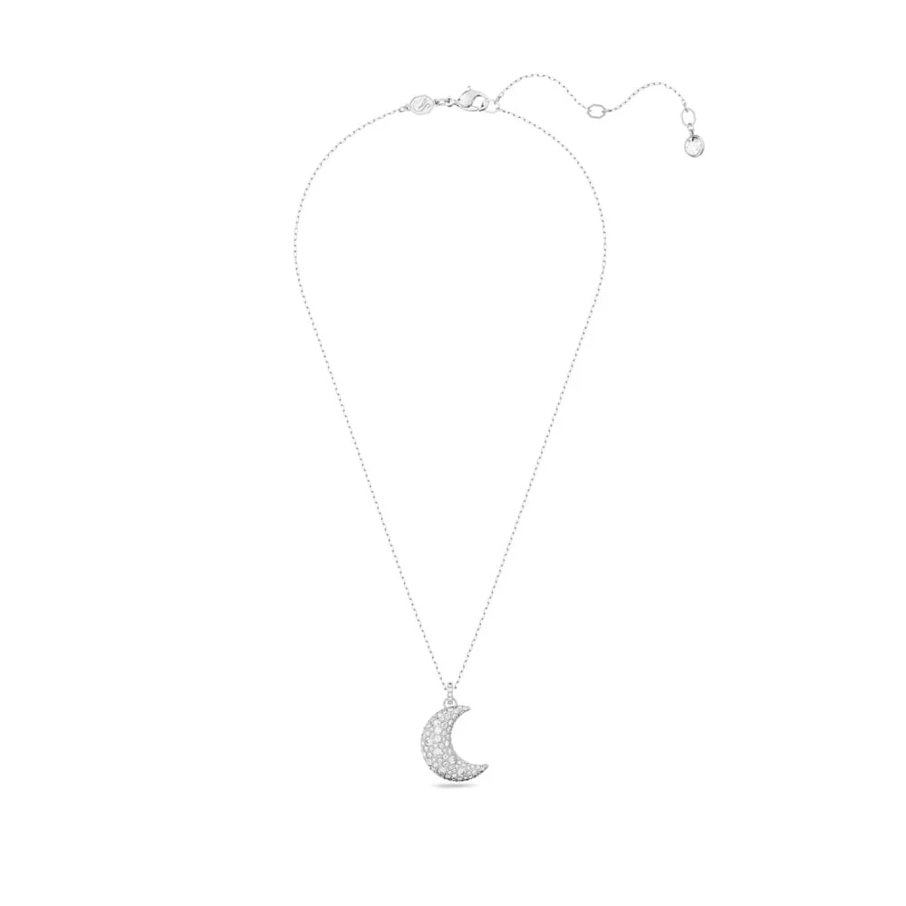 Swarovski Silver Sublima Moon Necklace - Image 2