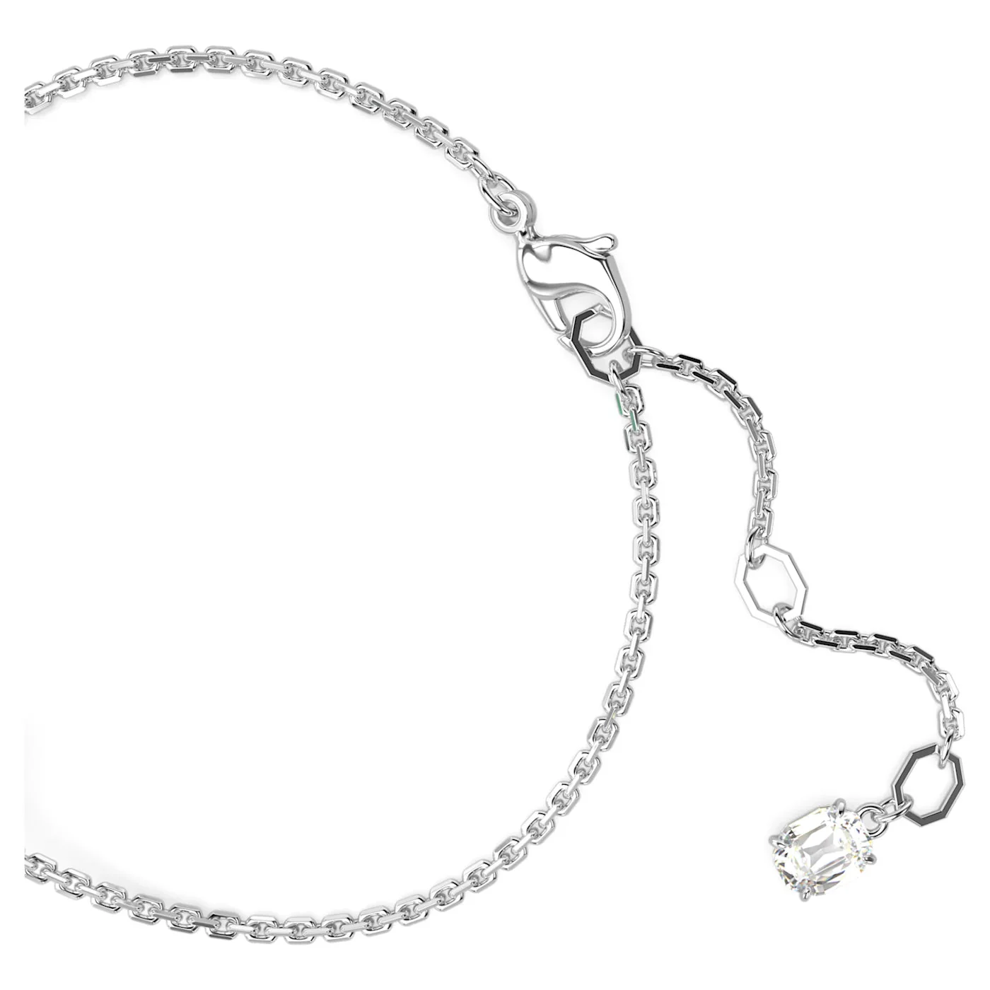 Swarovski Silver Mesmera Mixed Cut Green Bracelet - Image 3