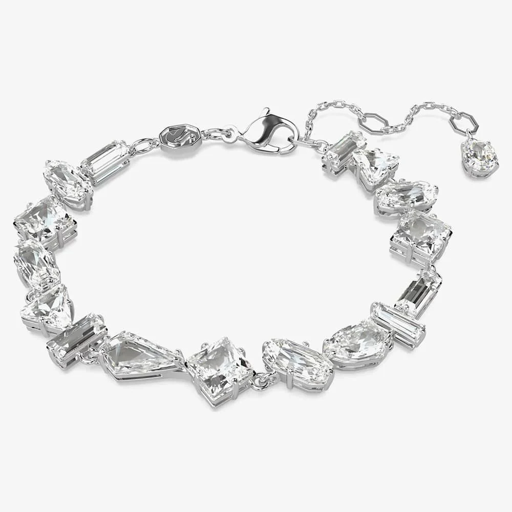 Swarovski Silver Mesmera Mixed Cuts Bracelet - Image 3