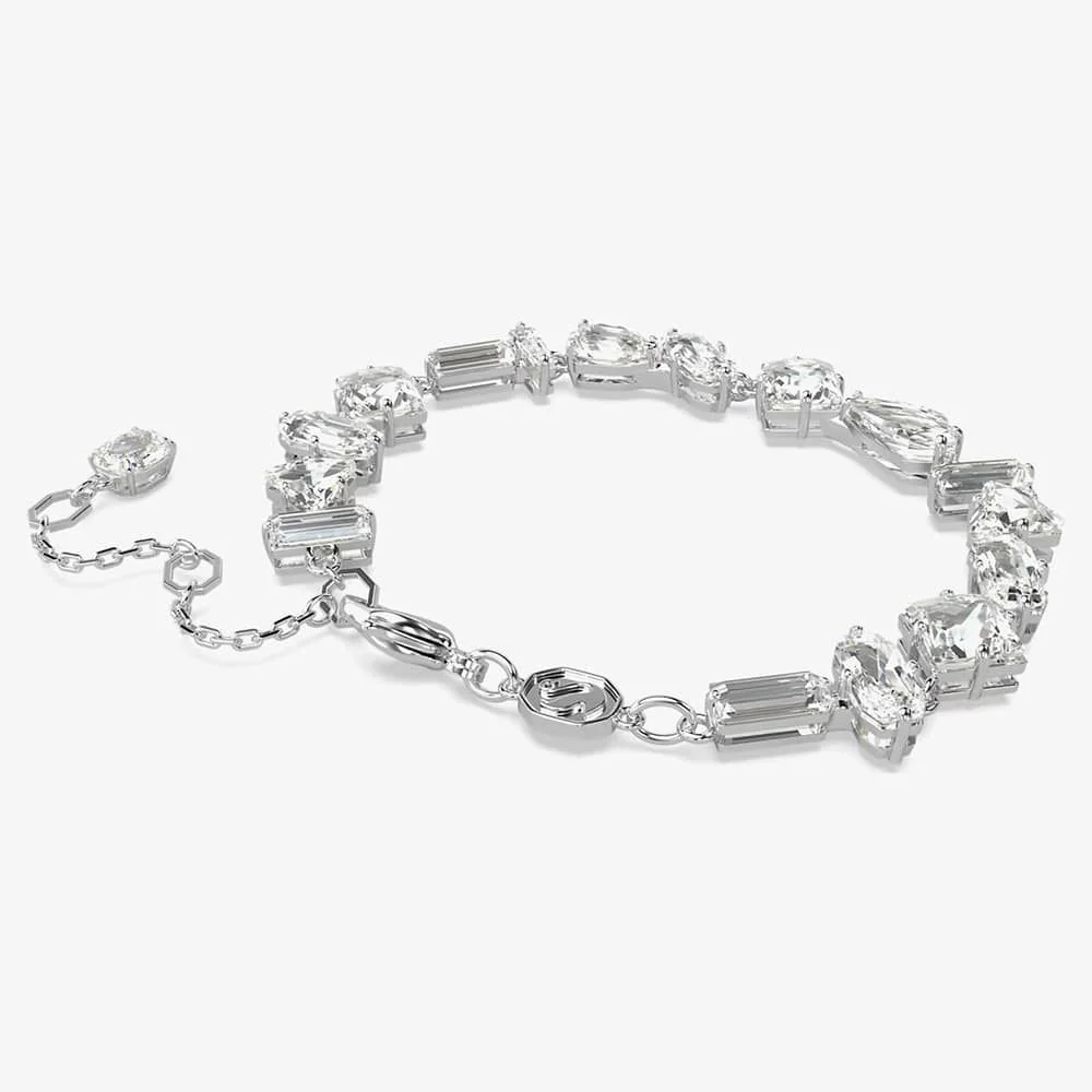 Swarovski Silver Mesmera Mixed Cuts Bracelet - Image 5
