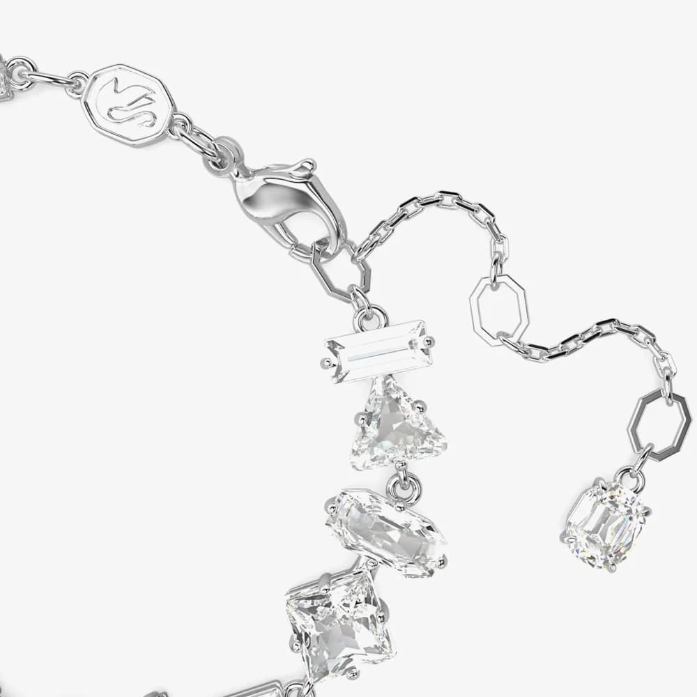 Swarovski Silver Mesmera Mixed Cuts Bracelet - Image 6