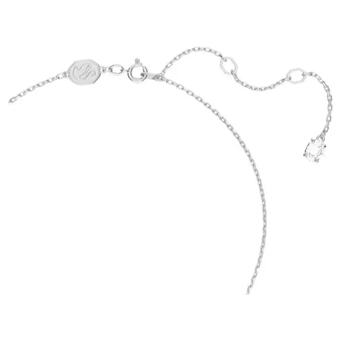 Swarovski Silver Stilla Pear Cut Pendant Necklace - Image 4