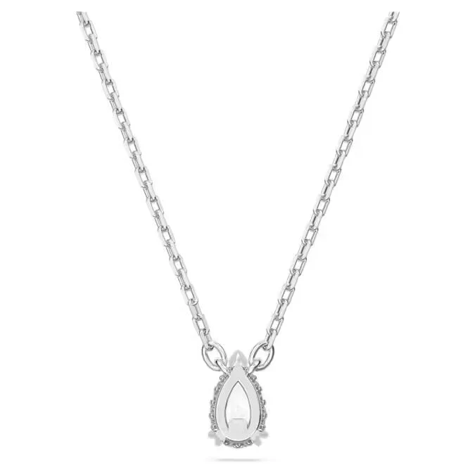 Swarovski Silver Stilla Pear Cut Pendant Necklace - Image 5