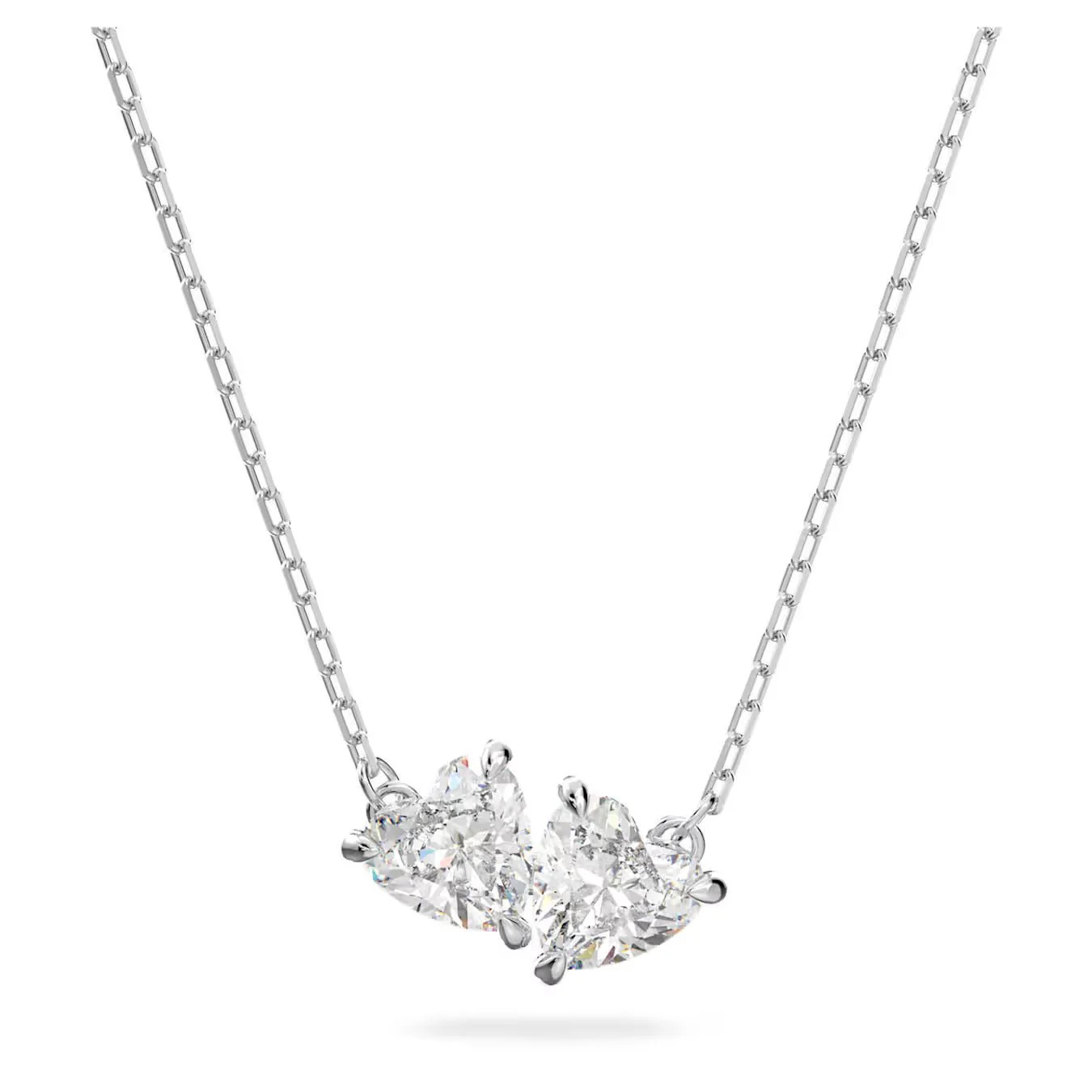 Swarovski Silver Mesmera Soul Heart Necklace