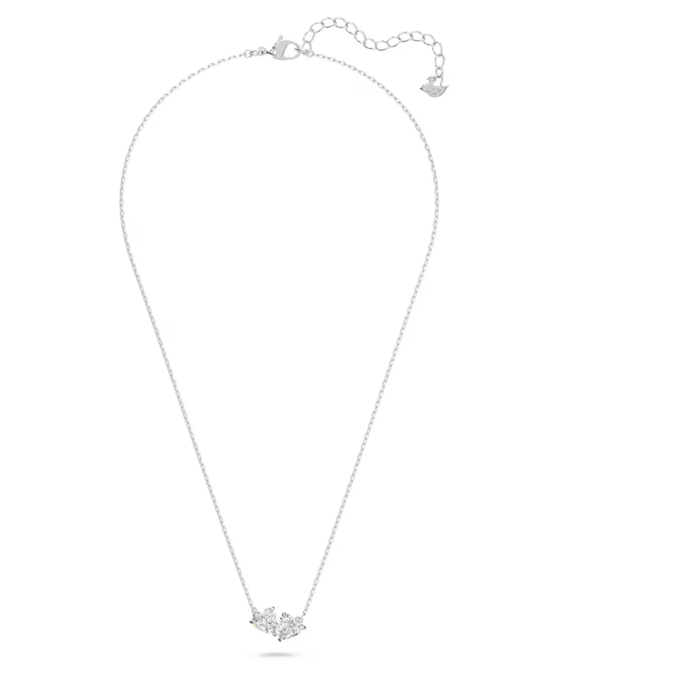 Swarovski Silver Mesmera Soul Heart Necklace - Image 3