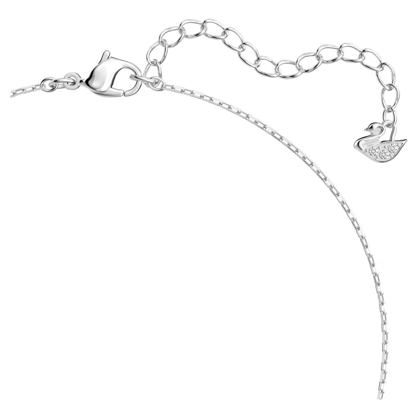 Swarovski Silver Mesmera Soul Heart Necklace - Image 4