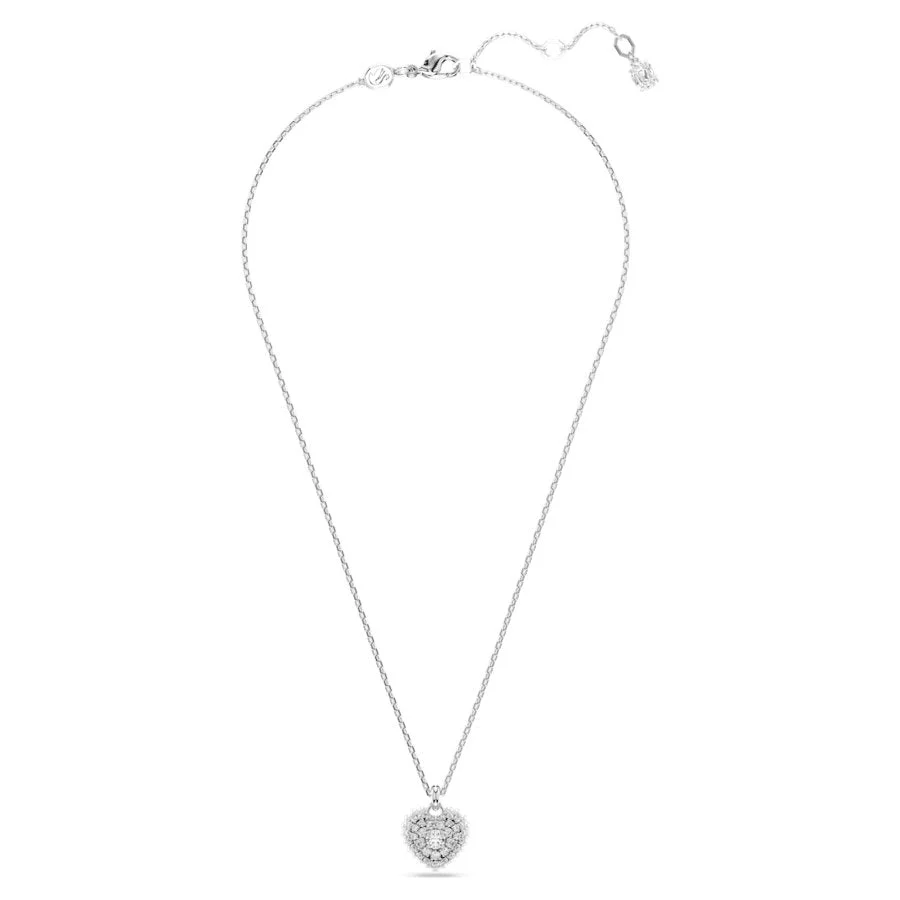 Swarovski Silver Idyllia Heart Necklace - Image 4