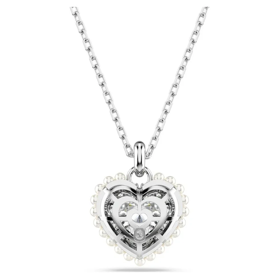Swarovski Silver Idyllia Heart Necklace - Image 5
