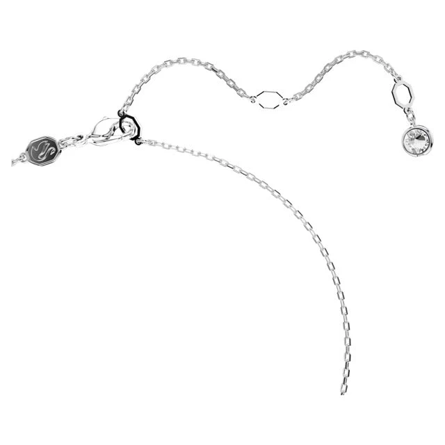 Swarovski Silver Hyperbola Infinity Necklace - Image 5