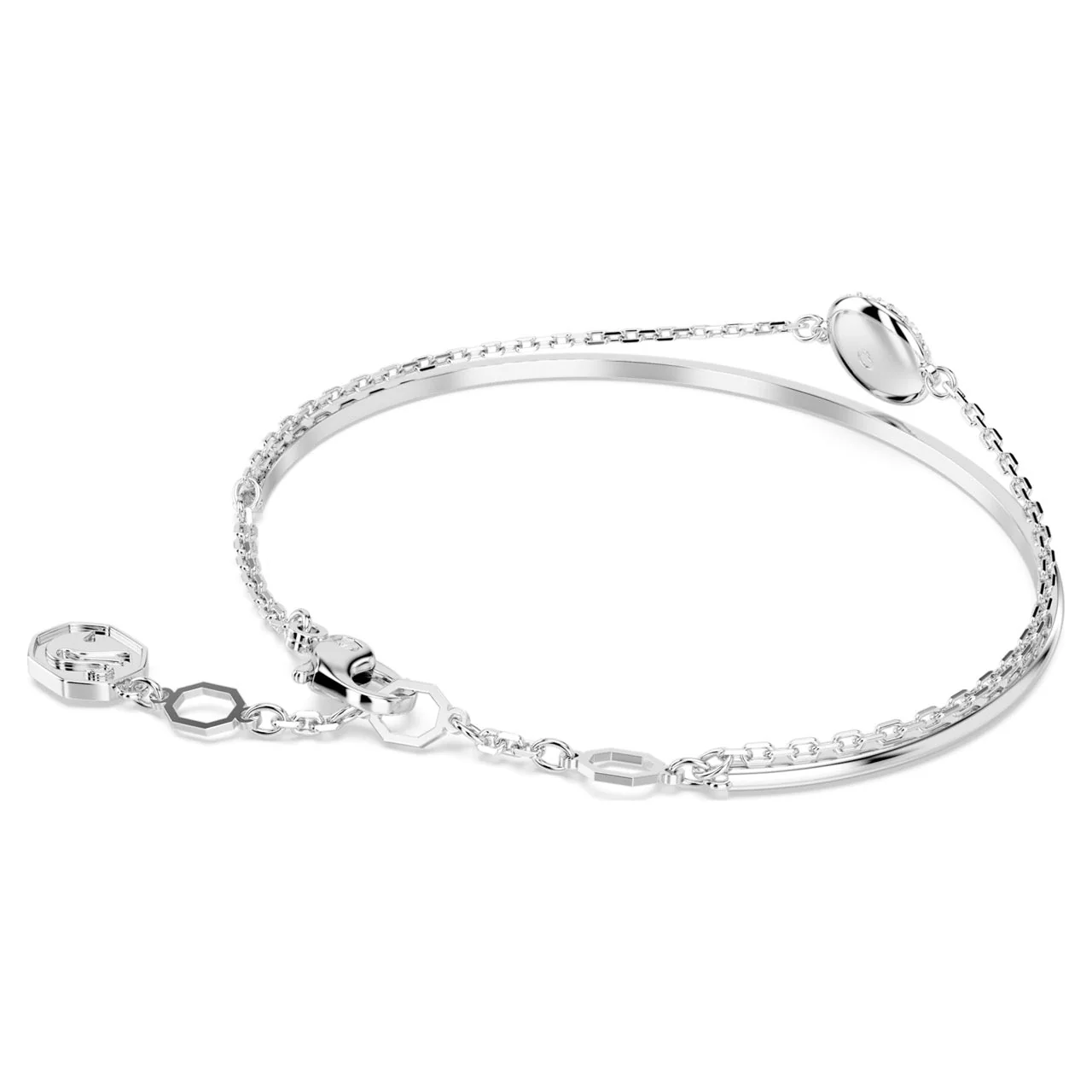 Swarovski Silver Sublima Bangle - Image 4