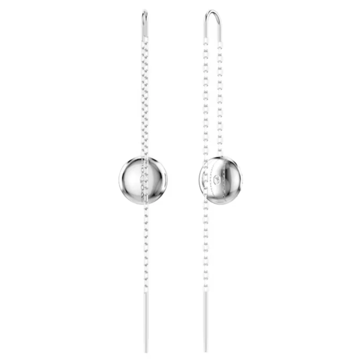 Swarovski Silver Sublima Drop Earrings - Image 4