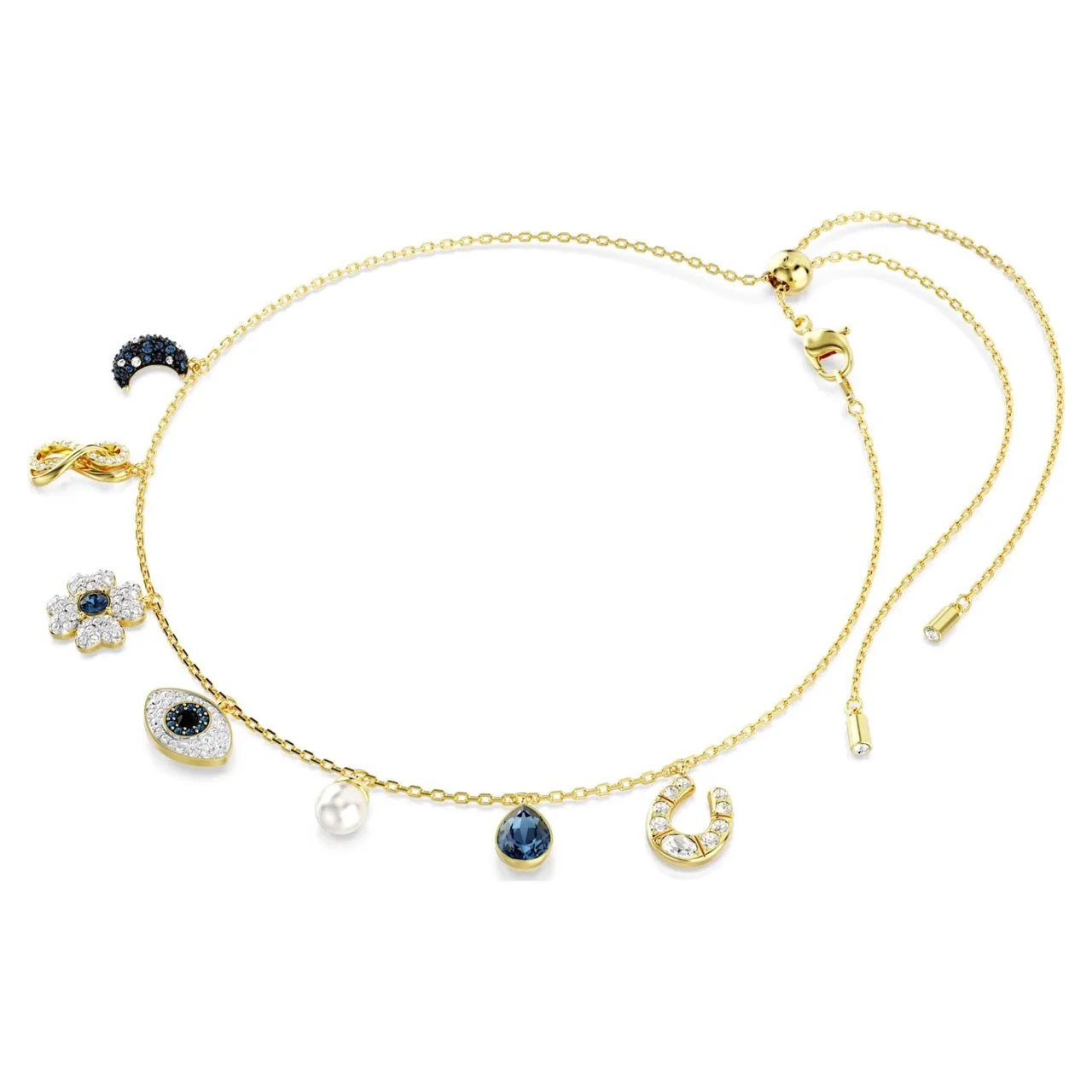 Swarovski Gold Symbolica Evil Eye Choker Necklace - Image 3