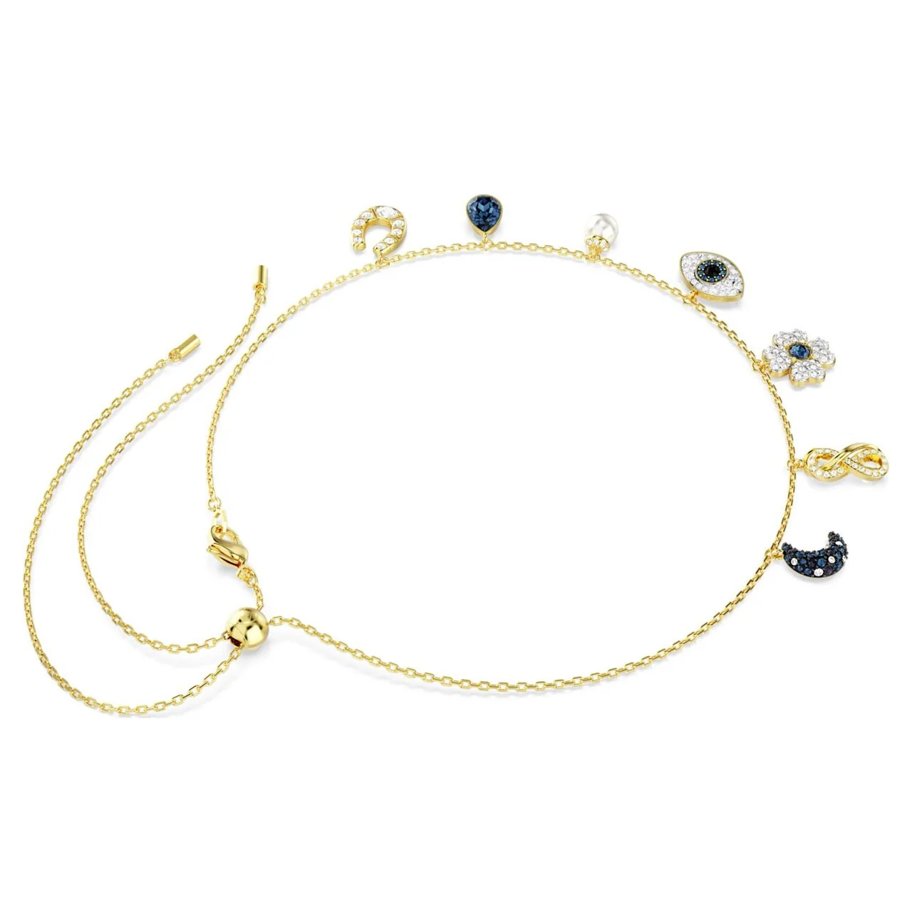 Swarovski Gold Symbolica Evil Eye Choker Necklace - Image 5