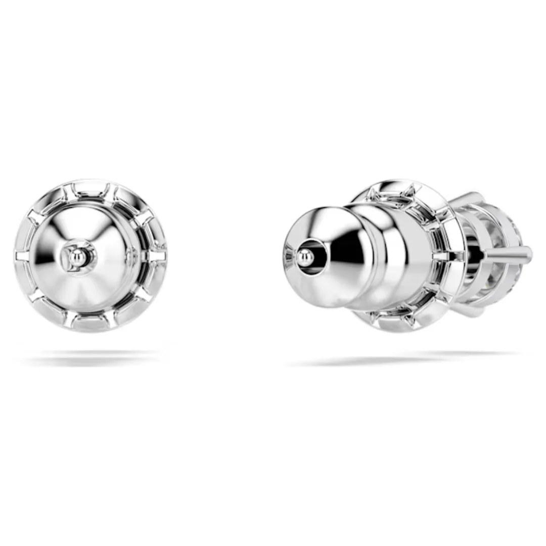 Swarovski Silver Stilla Attract Round Stud Earrings - Image 3