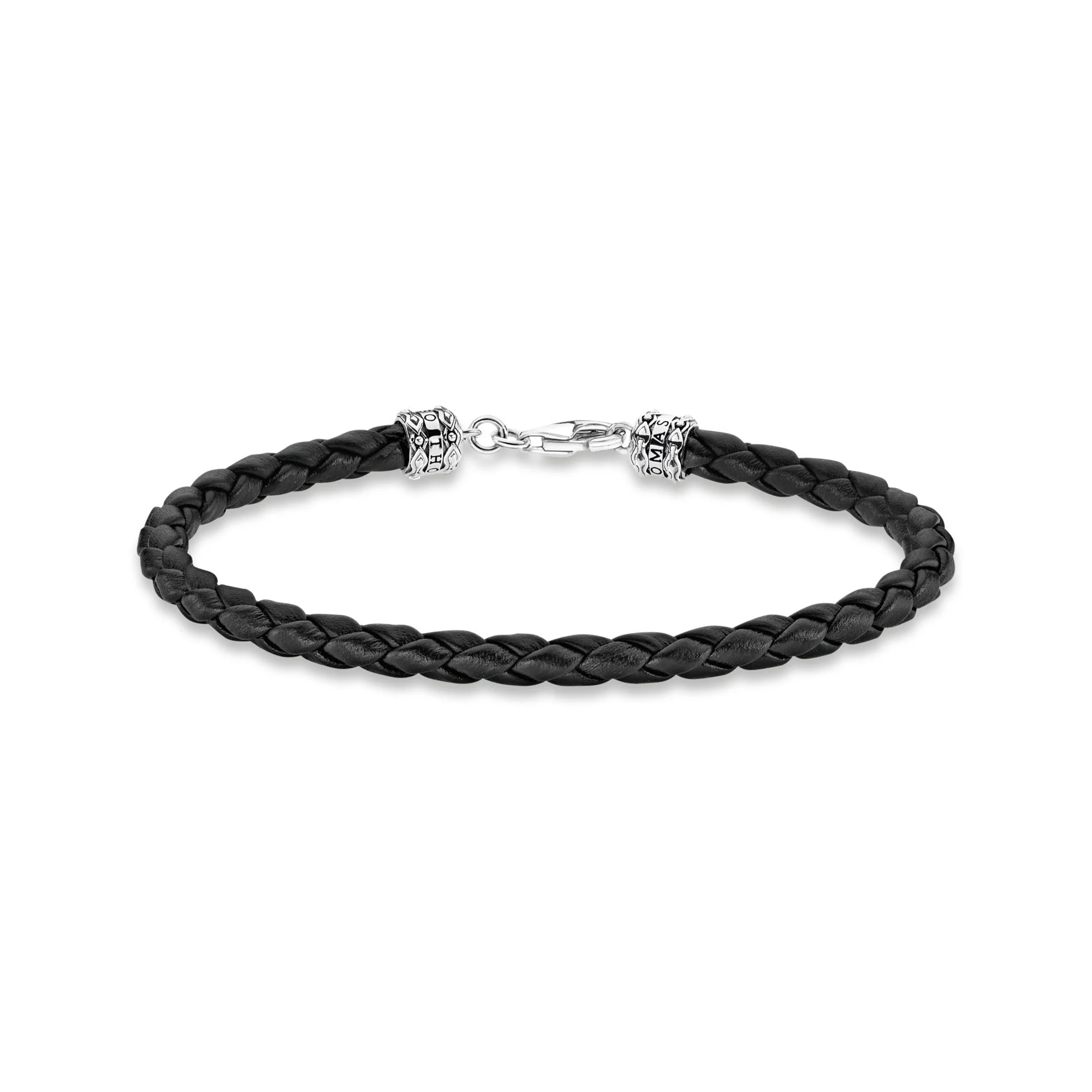 Thomas Sabo Black Leather Classic Bracelet