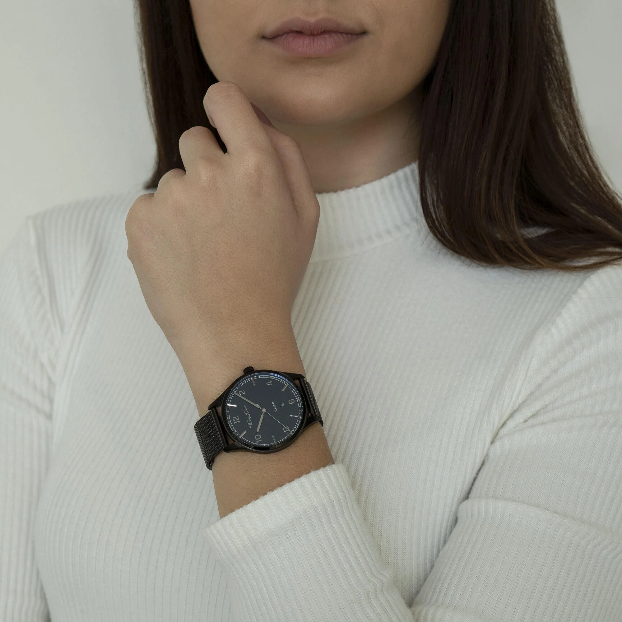 Thomas Sabo Black Unisex Code Watch - Image 4