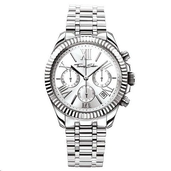 Thomas Sabo Silver Divine Chrono Stainless Steel Watch