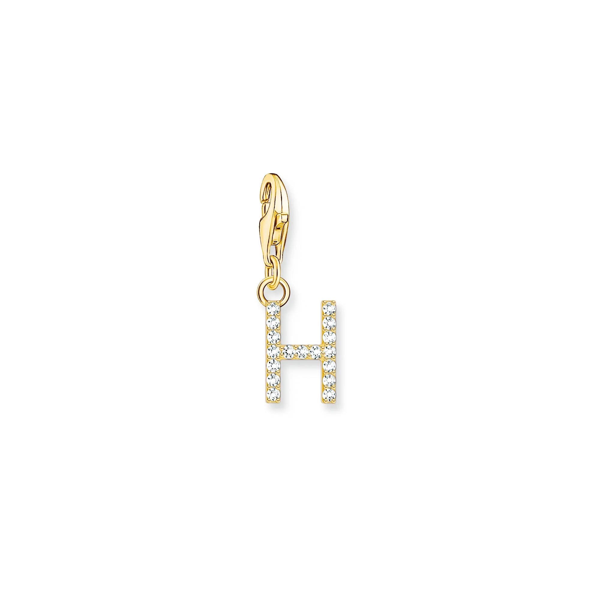 Thomas Sabo Gold CZ Initials A-Z Charms - Image 10