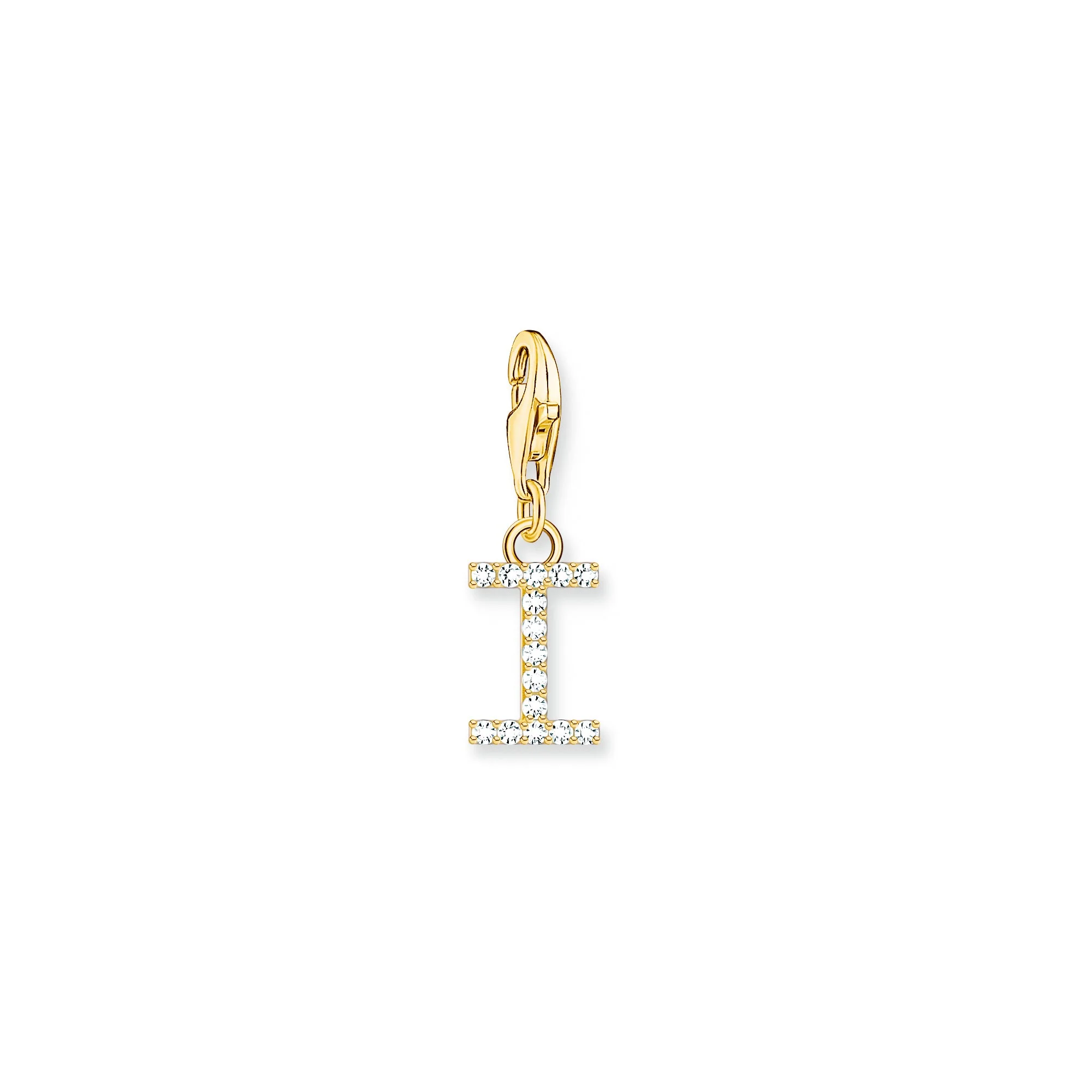 Thomas Sabo Gold CZ Initials A-Z Charms - Image 11
