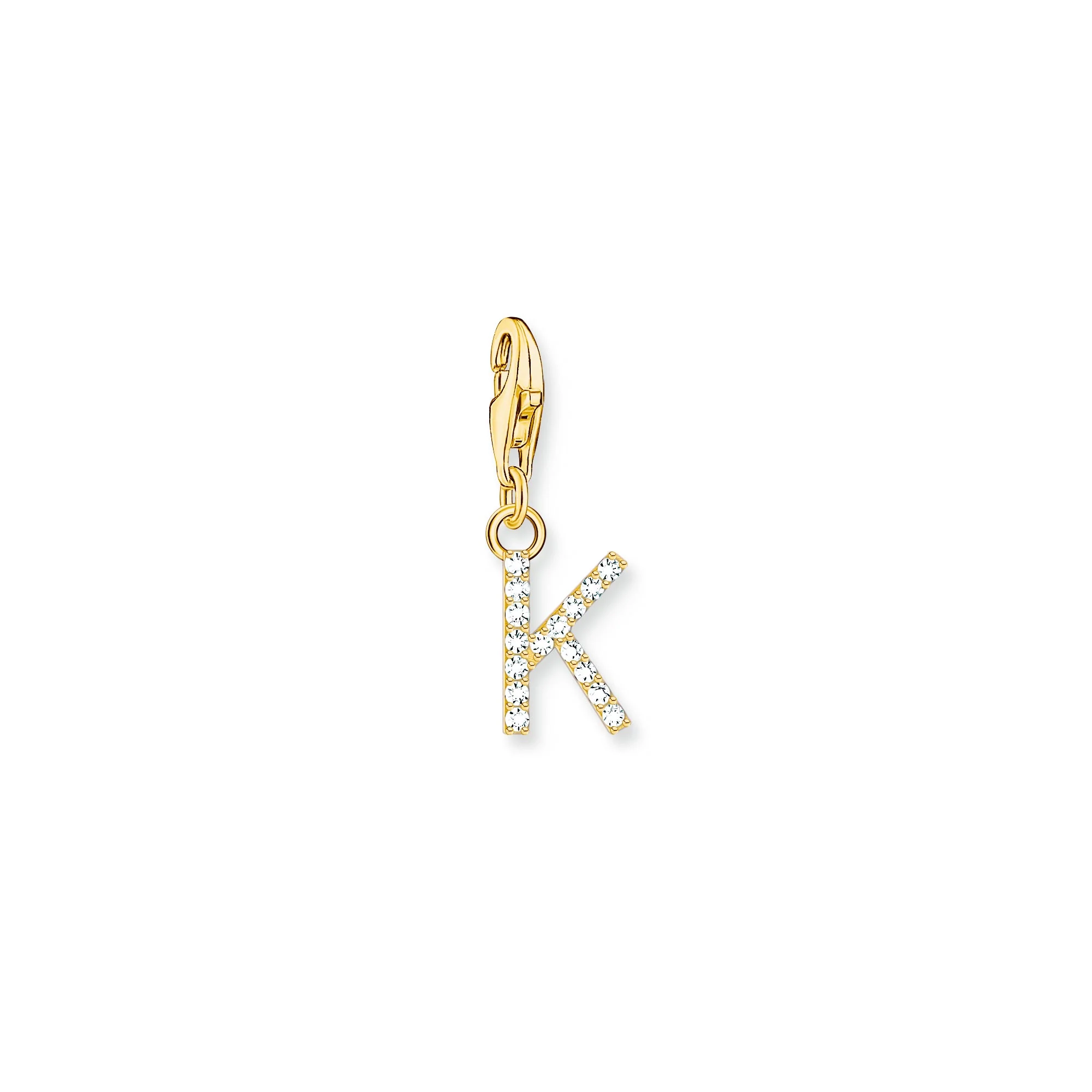 Thomas Sabo Gold CZ Initials A-Z Charms - Image 13
