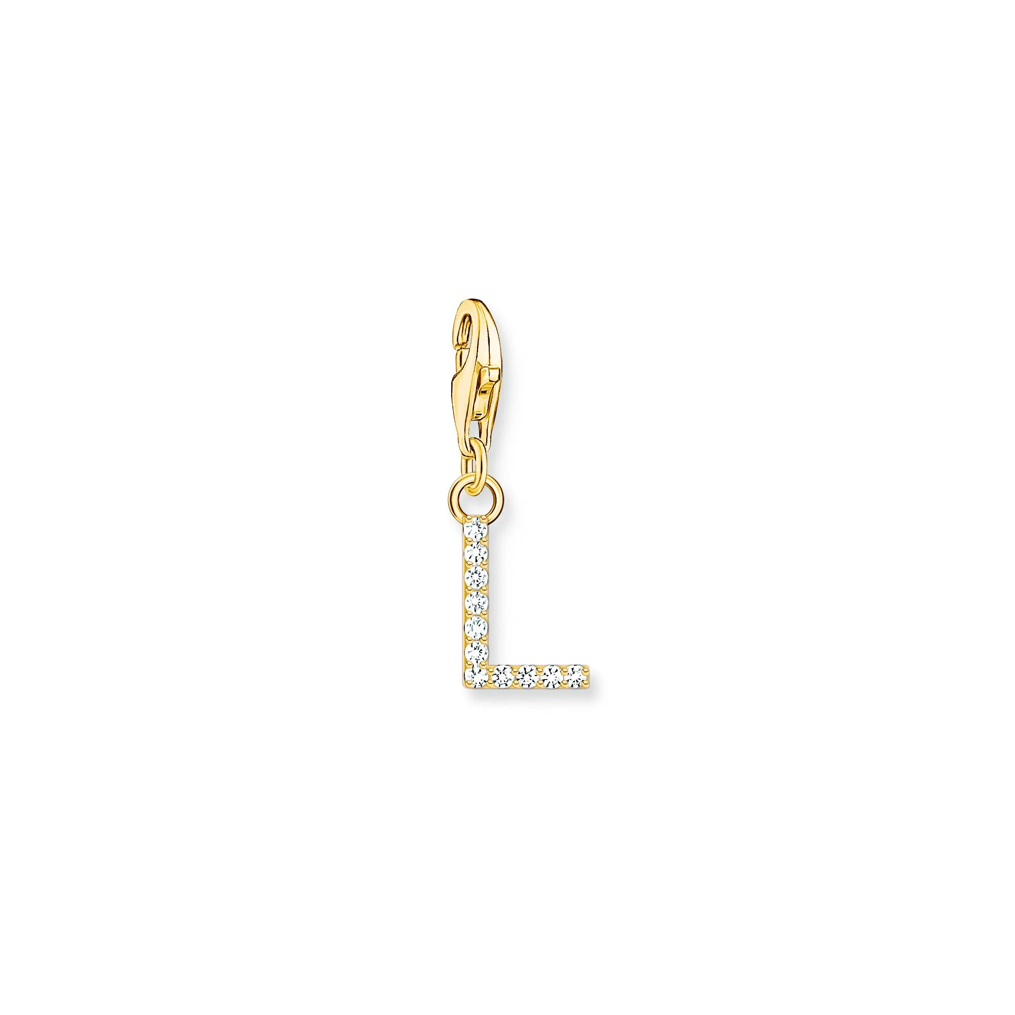 Thomas Sabo Gold CZ Initials A-Z Charms - Image 14