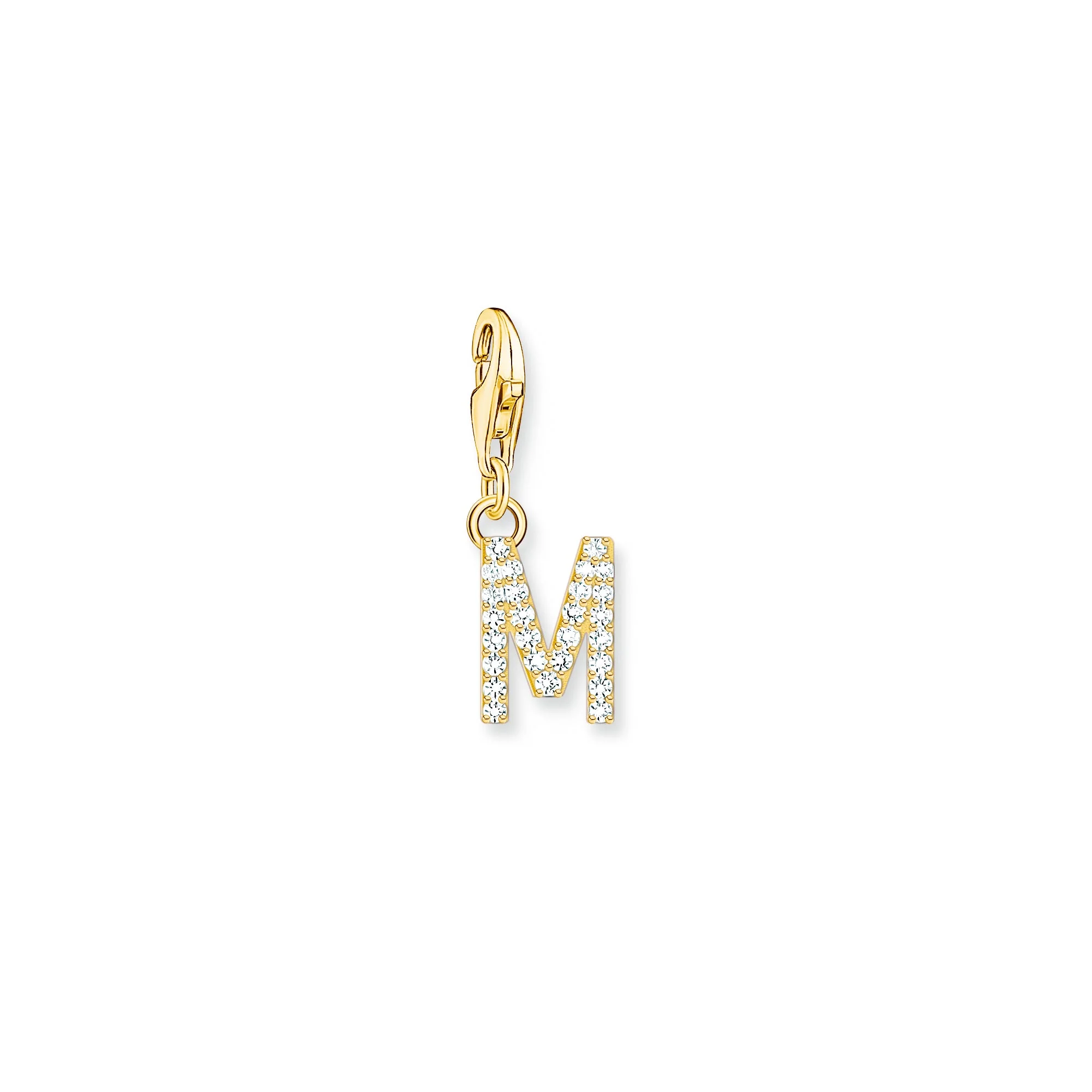 Thomas Sabo Gold CZ Initials A-Z Charms - Image 15