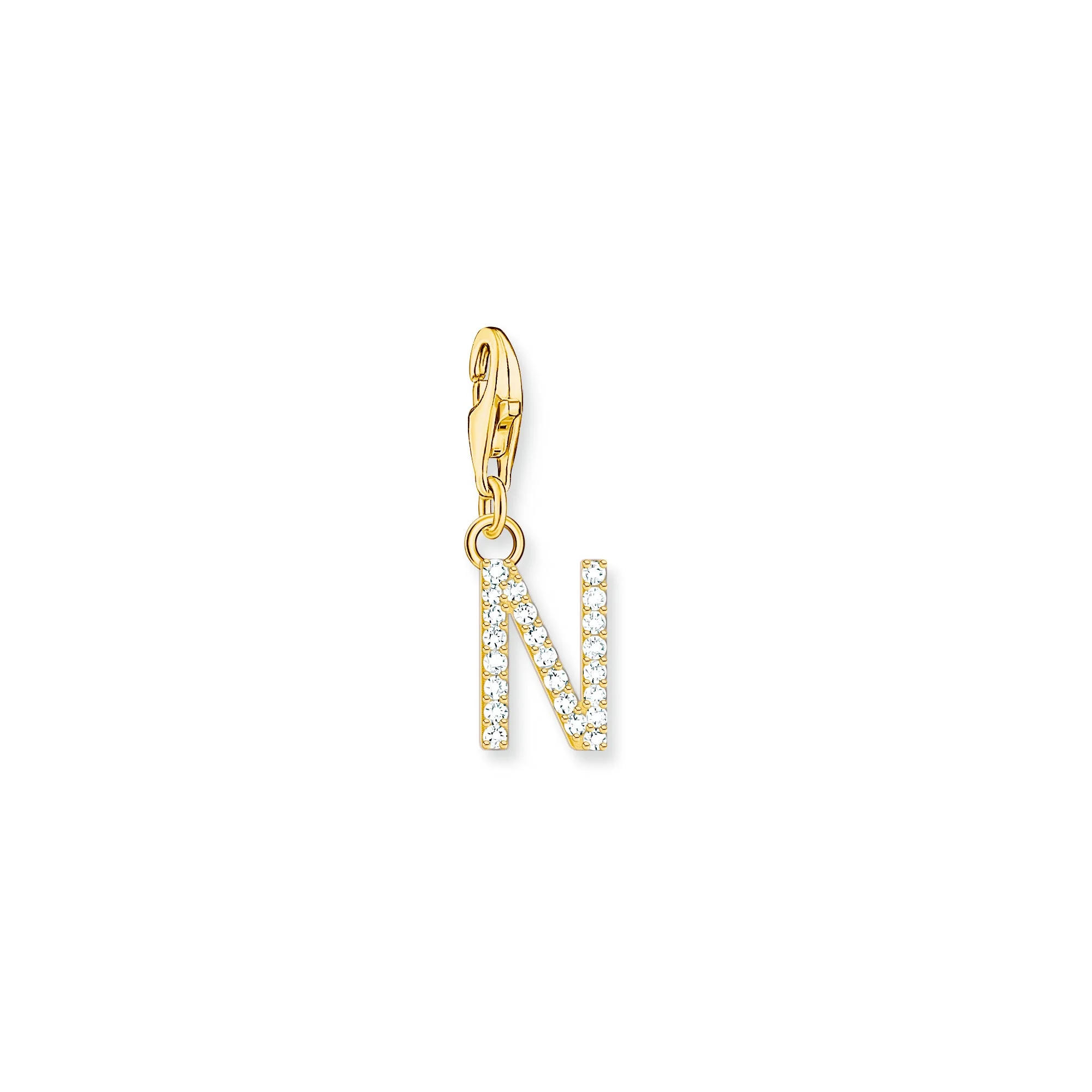 Thomas Sabo Gold CZ Initials A-Z Charms - Image 16