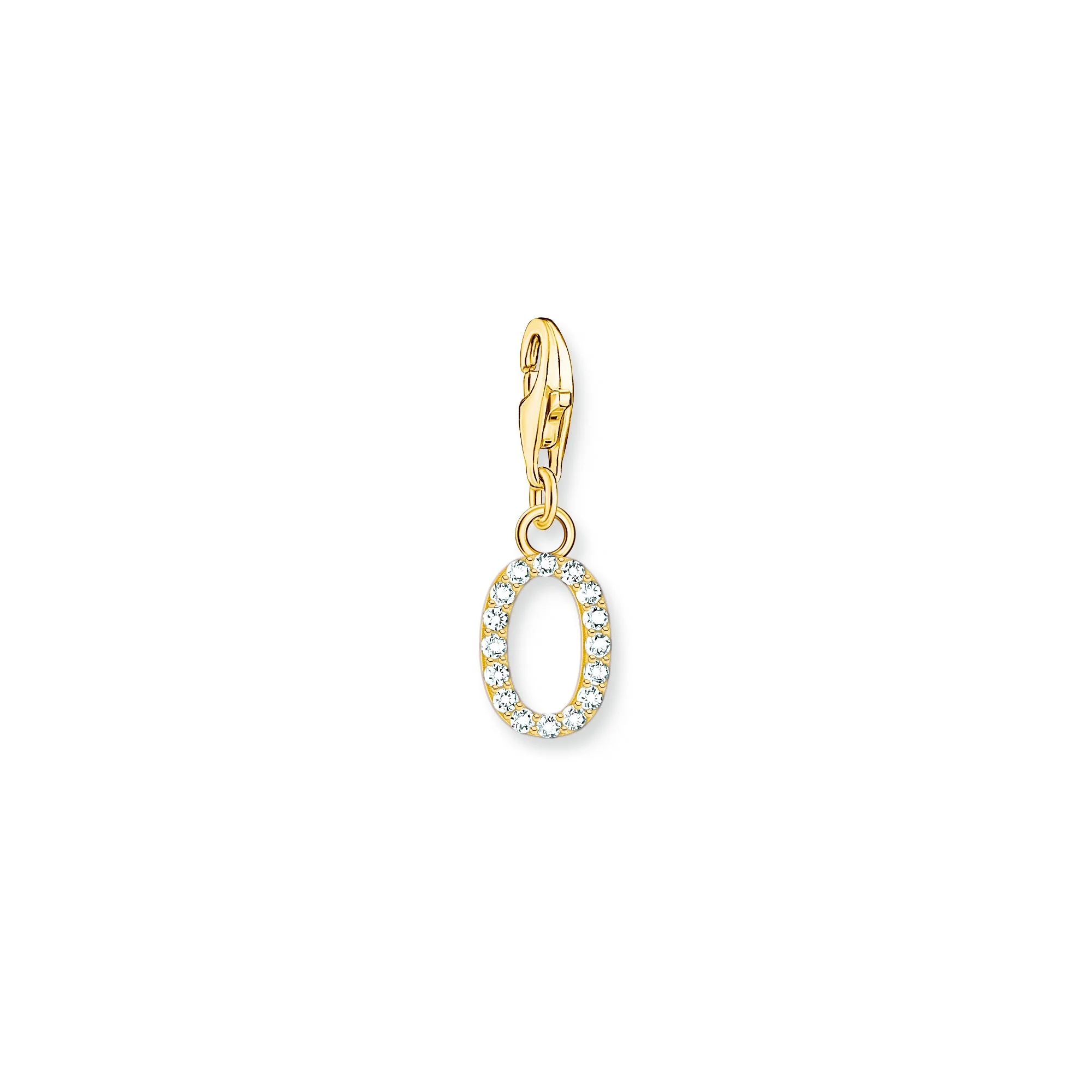 Thomas Sabo Gold CZ Initials A-Z Charms - Image 17