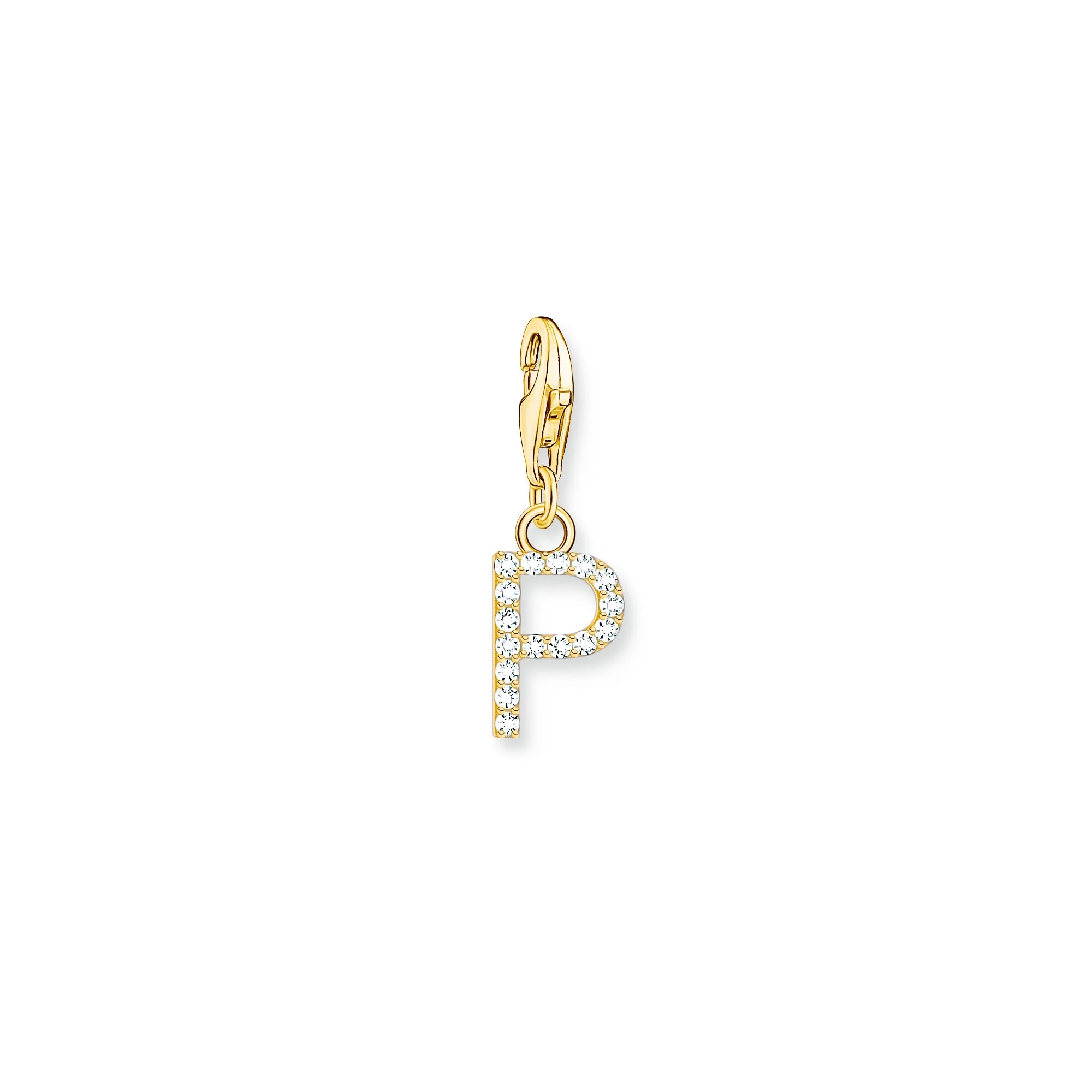 Thomas Sabo Gold CZ Initials A-Z Charms - Image 18