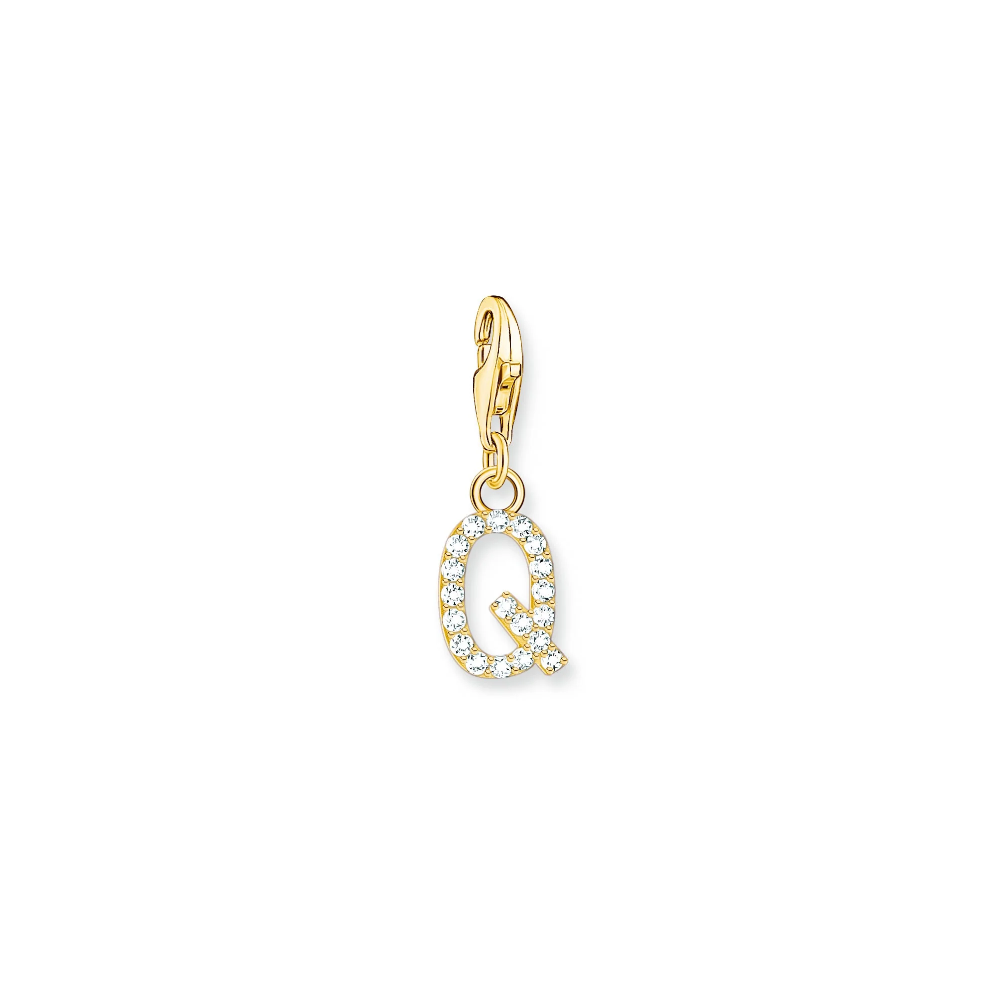 Thomas Sabo Gold CZ Initials A-Z Charms - Image 19