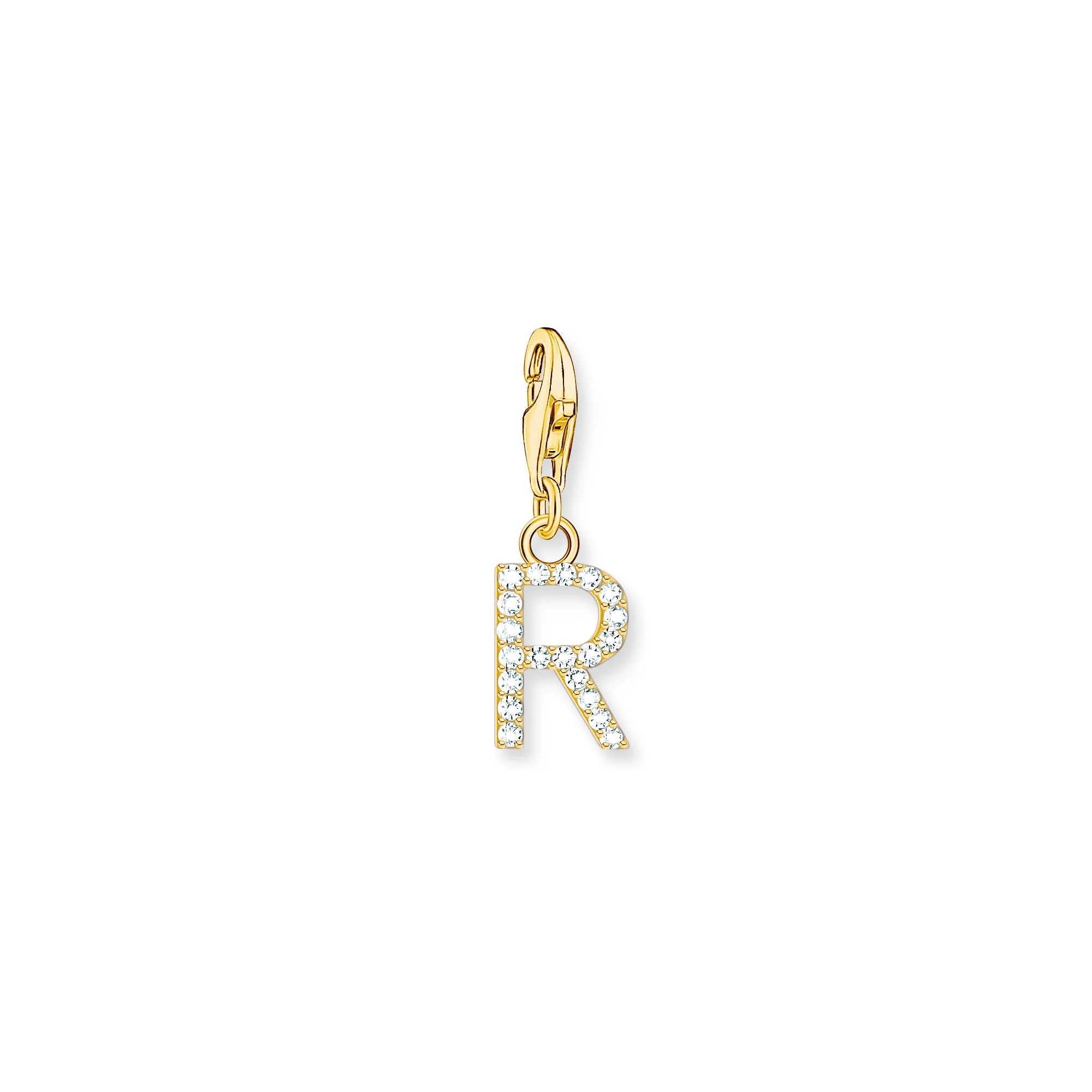 Thomas Sabo Gold CZ Initials A-Z Charms - Image 20