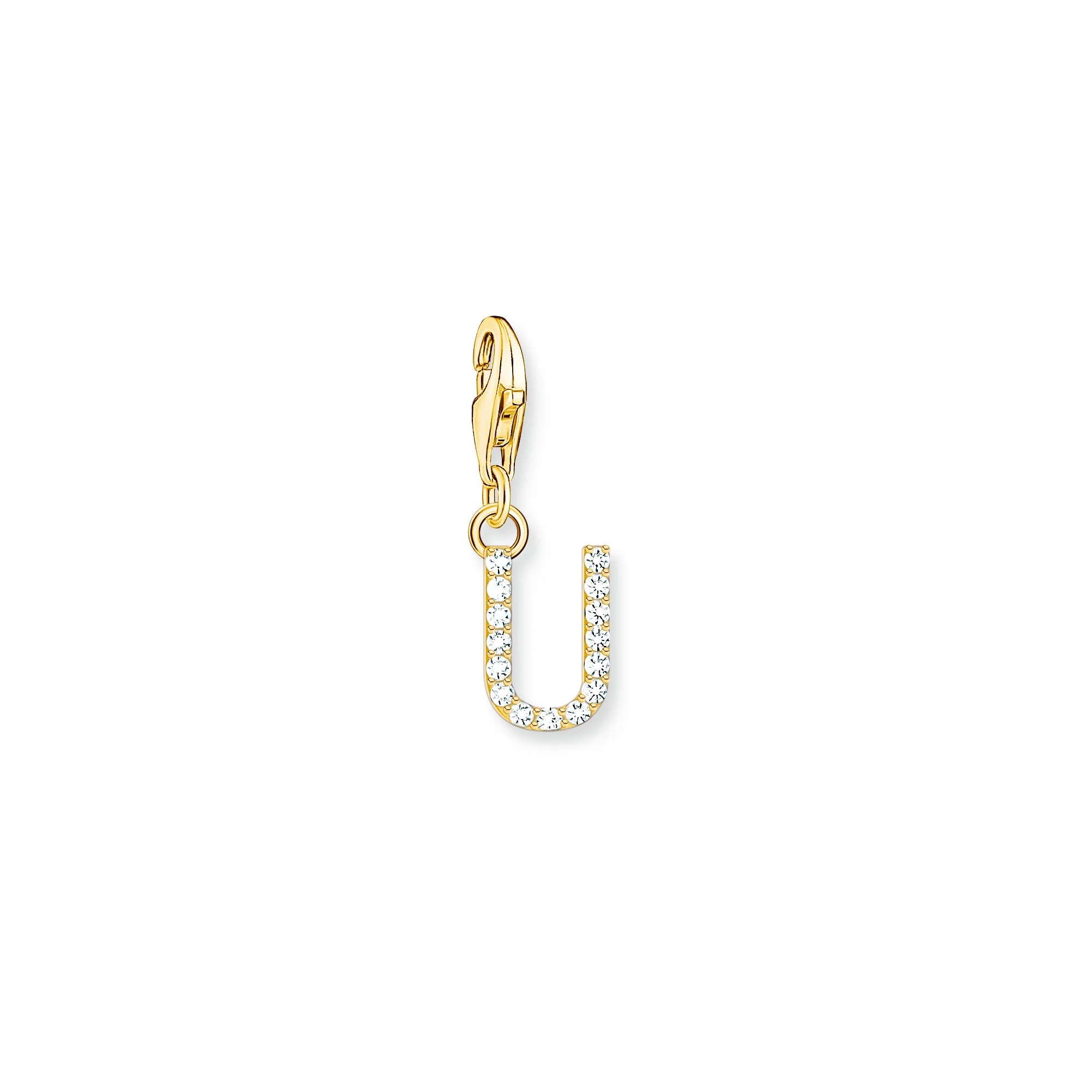 Thomas Sabo Gold CZ Initials A-Z Charms - Image 23