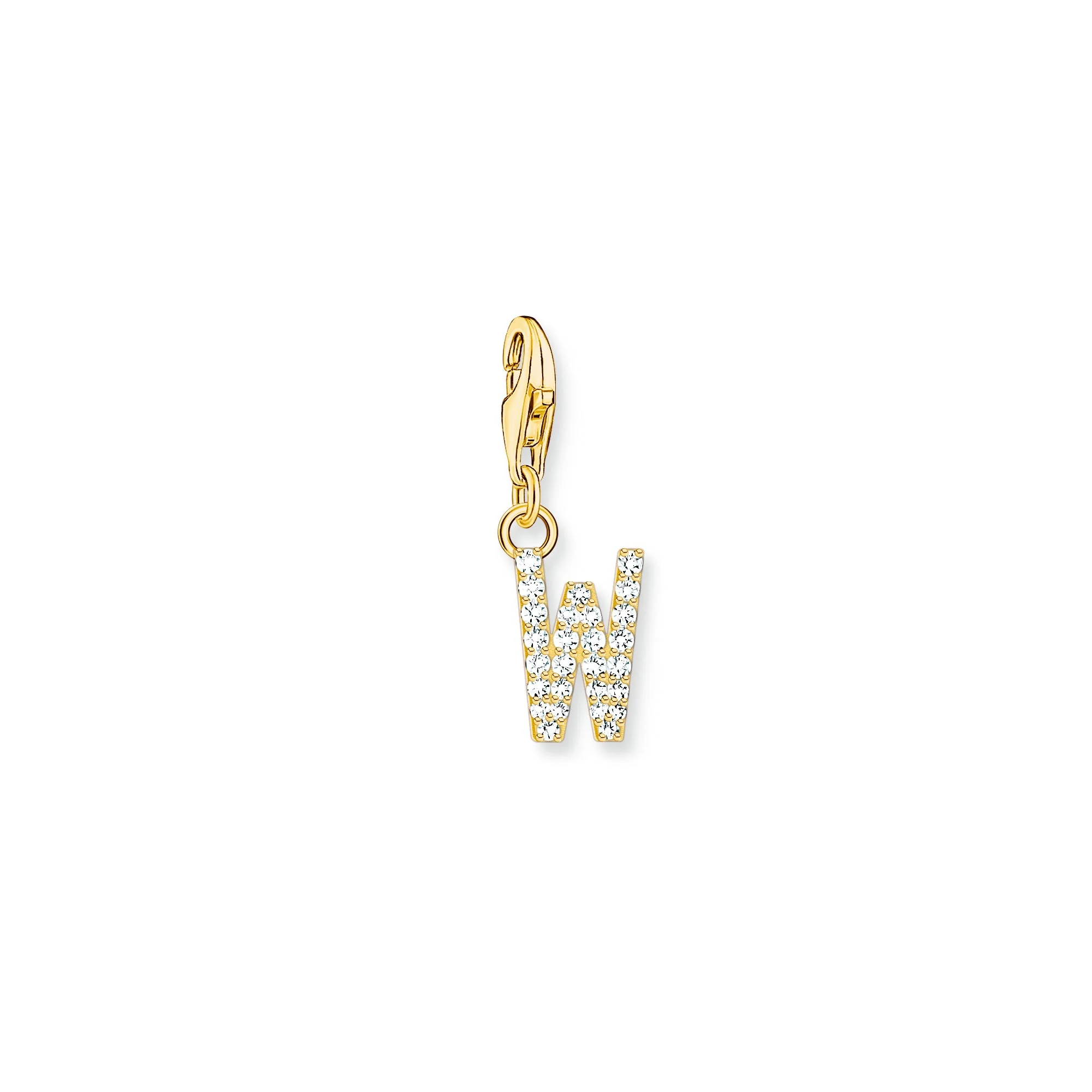 Thomas Sabo Gold CZ Initials A-Z Charms - Image 25