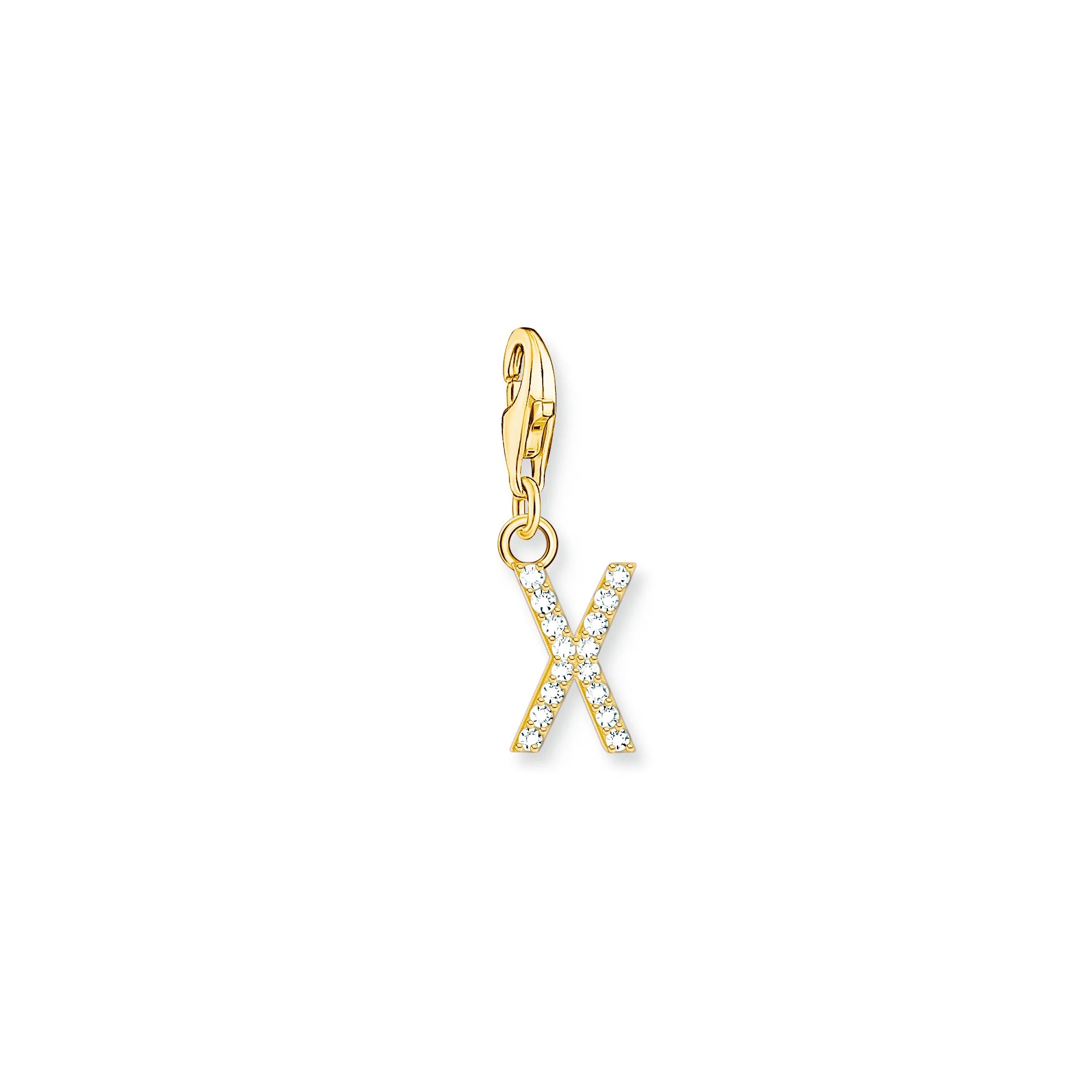 Thomas Sabo Gold CZ Initials A-Z Charms - Image 26
