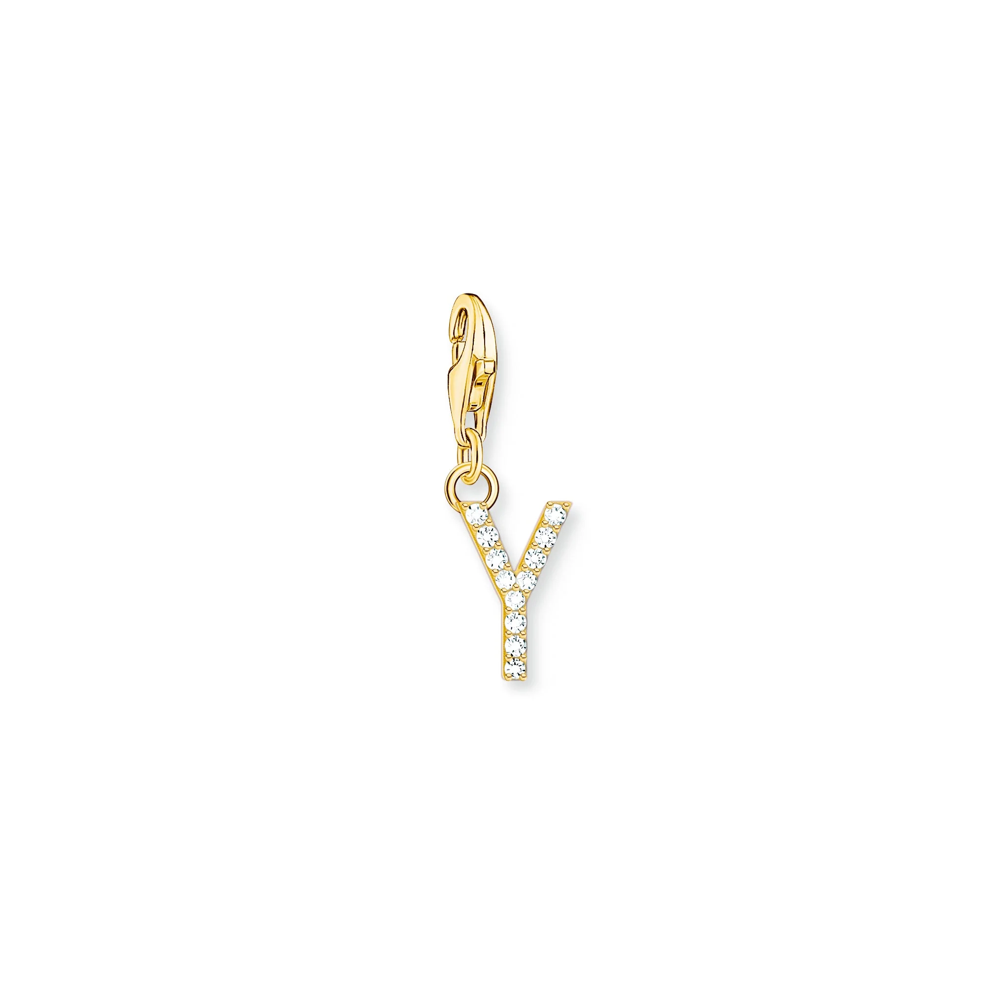 Thomas Sabo Gold CZ Initials A-Z Charms - Image 27