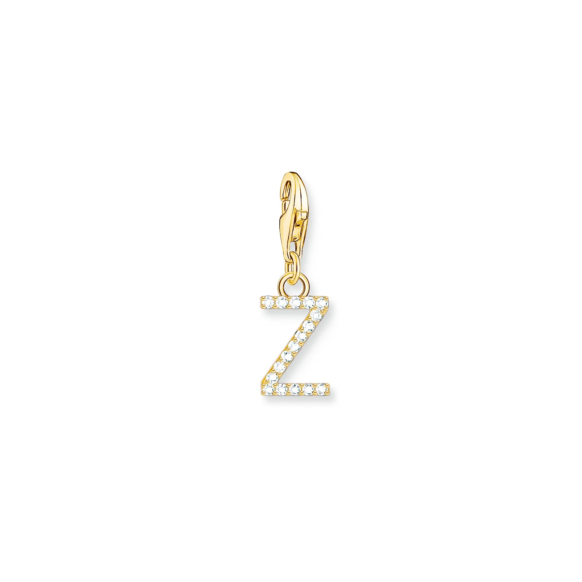 Thomas Sabo Gold CZ Initials A-Z Charms - Image 28