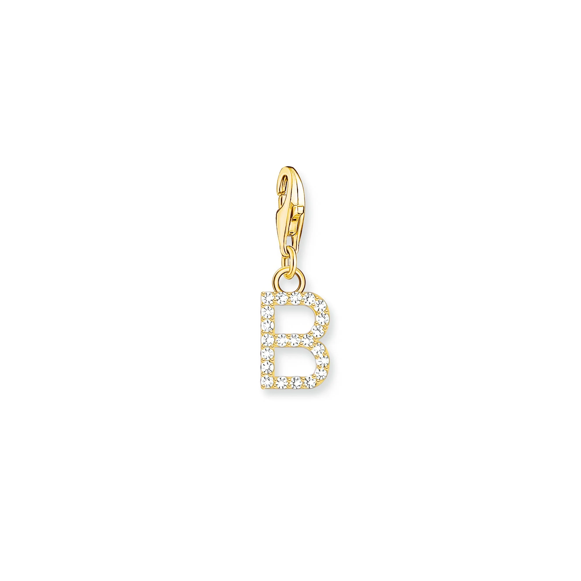 Thomas Sabo Gold CZ Initials A-Z Charms - Image 4