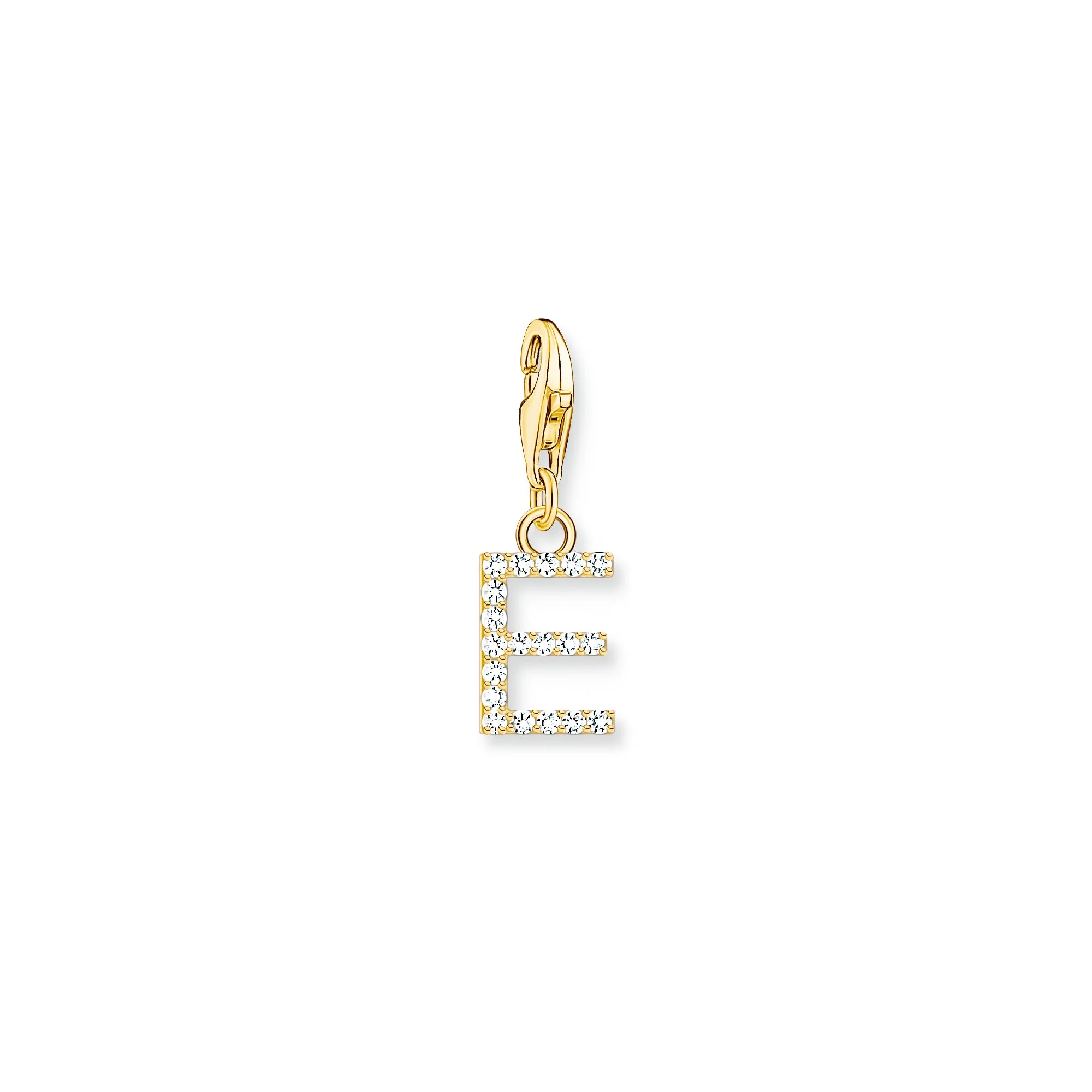 Thomas Sabo Gold CZ Initials A-Z Charms - Image 7