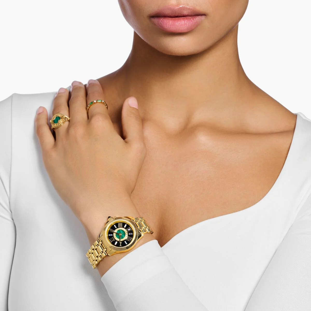 Thomas Sabo Gold Mystic Island Watch - Image 4