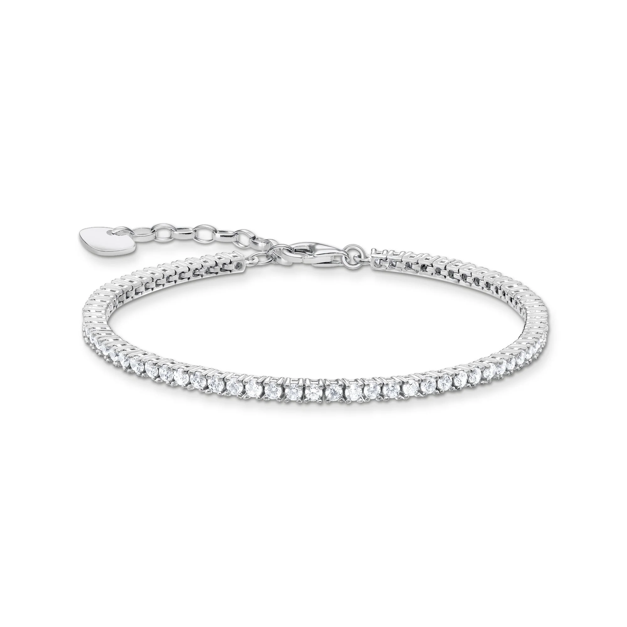 Thomas Sabo Silver Classic Tennis Bracelet