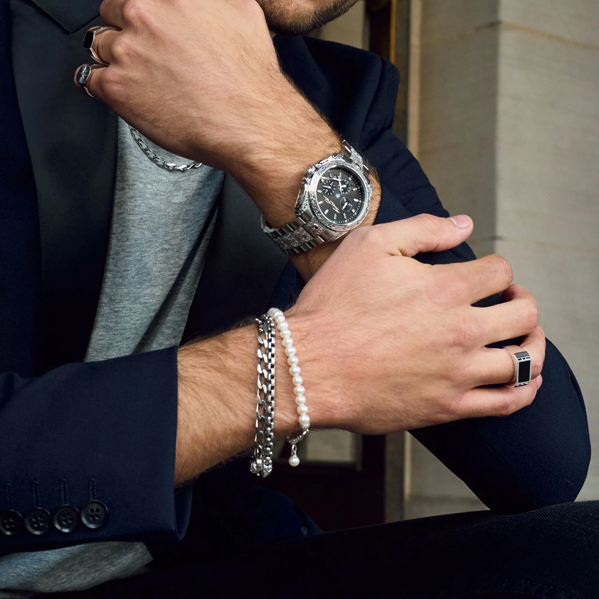 Thomas Sabo Silver Classic Curb Bracelet - Image 4