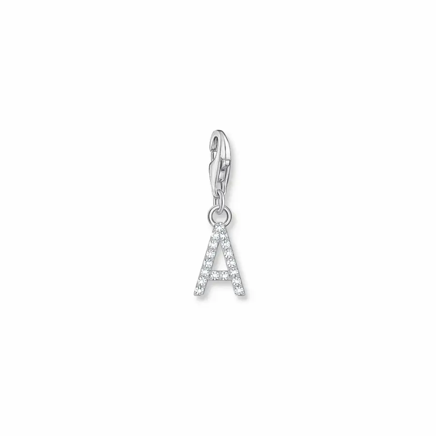 Thomas Sabo Silver CZ Initials A-Z Charms