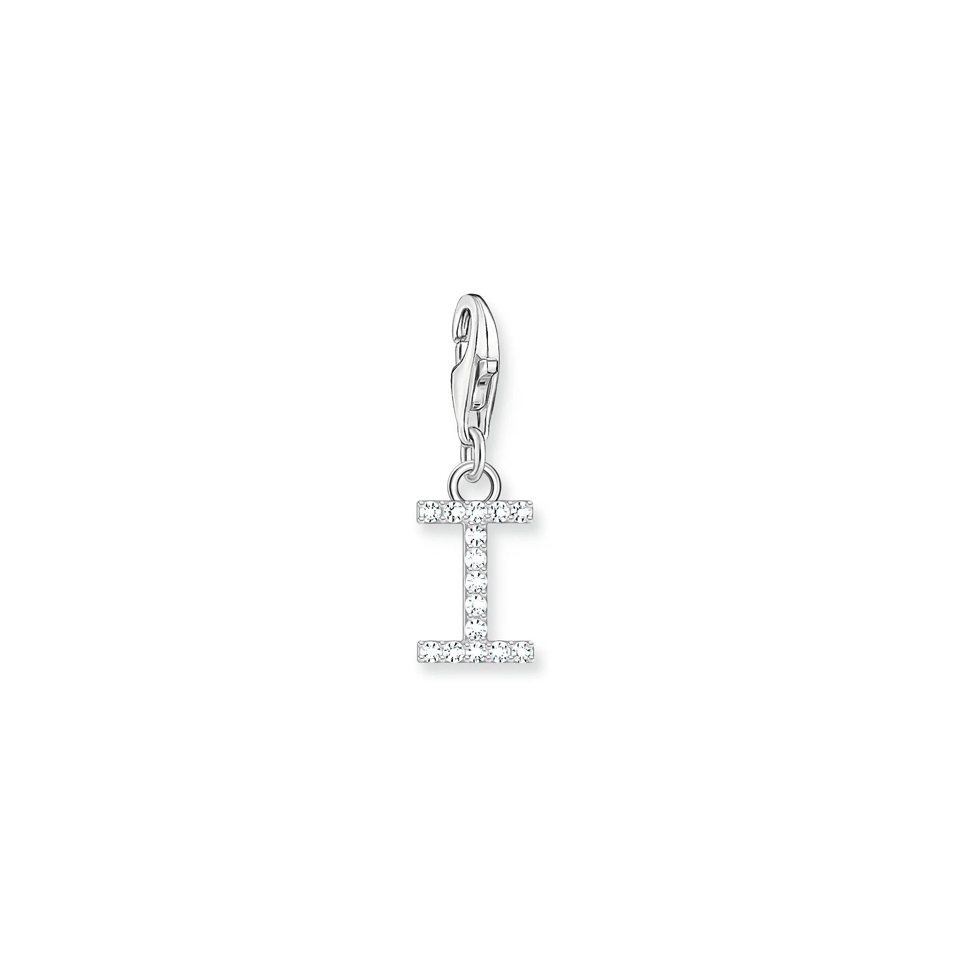 Thomas Sabo Silver CZ Initials A-Z Charms - Image 11