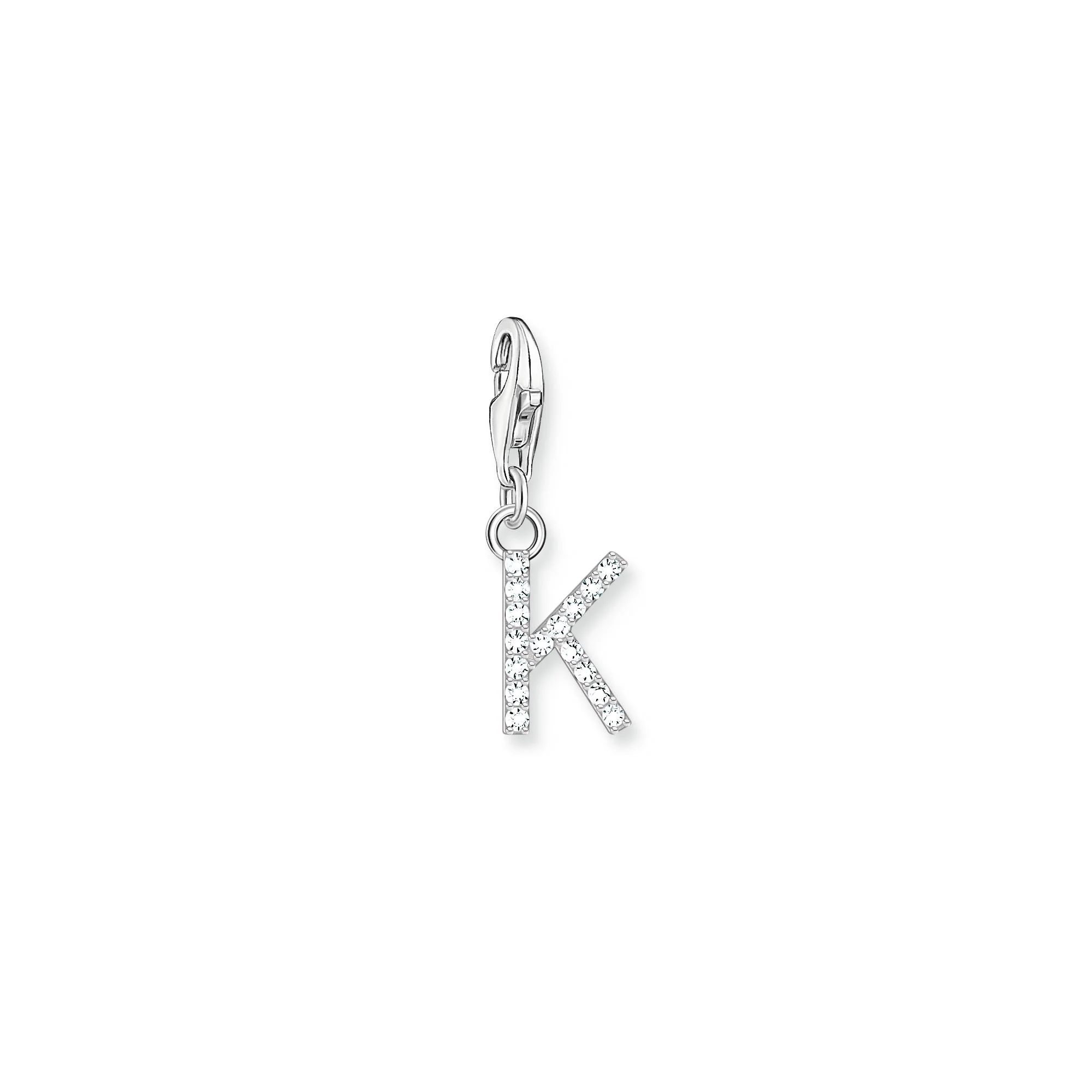 Thomas Sabo Silver CZ Initials A-Z Charms - Image 13