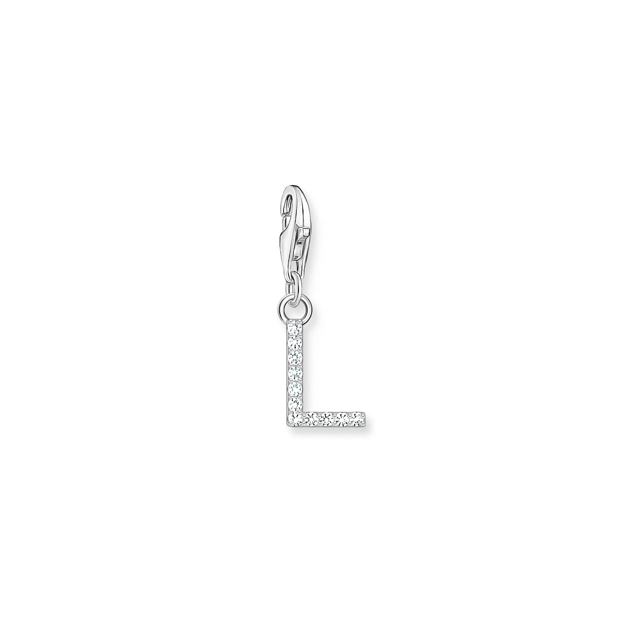 Thomas Sabo Silver CZ Initials A-Z Charms - Image 14
