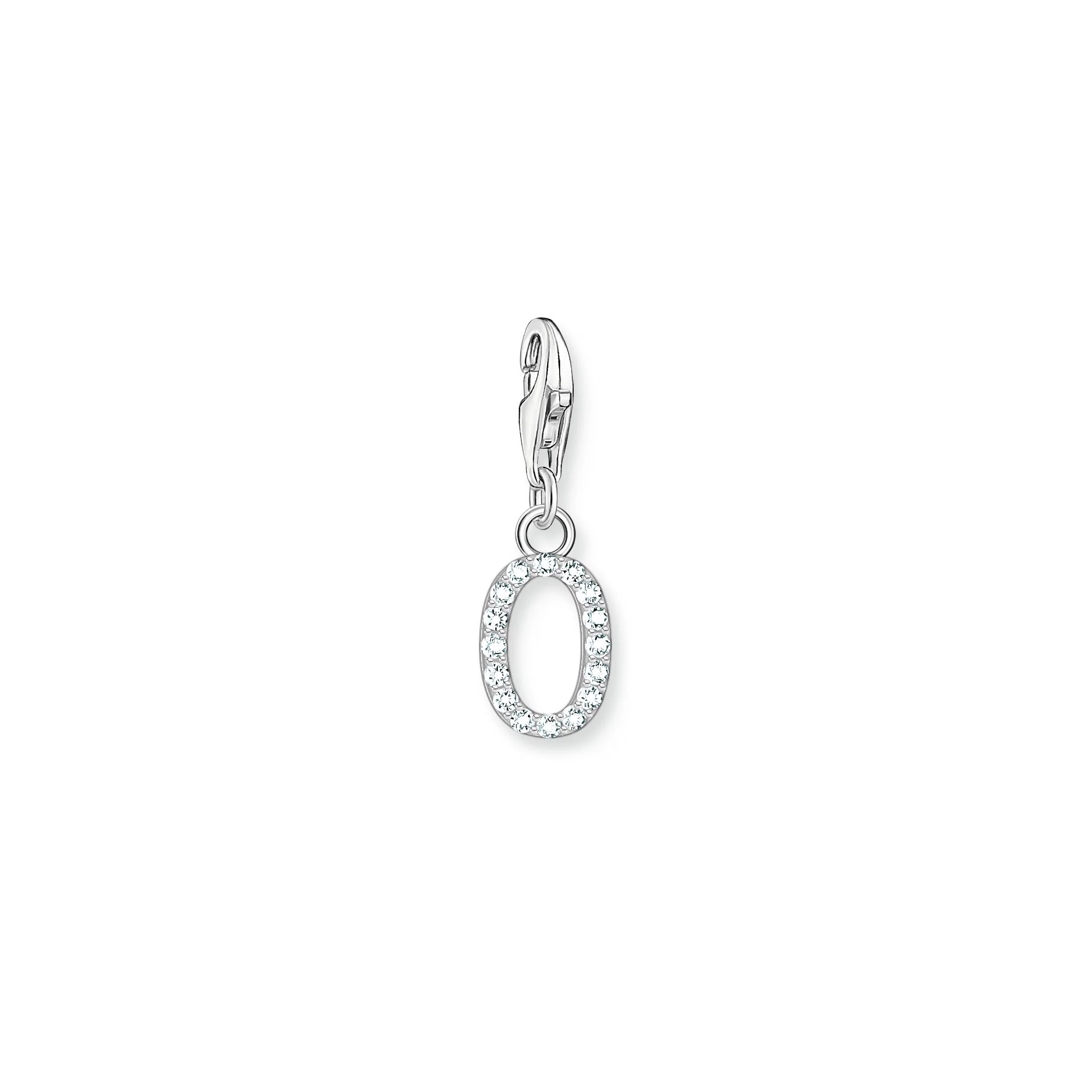 Thomas Sabo Silver CZ Initials A-Z Charms - Image 17