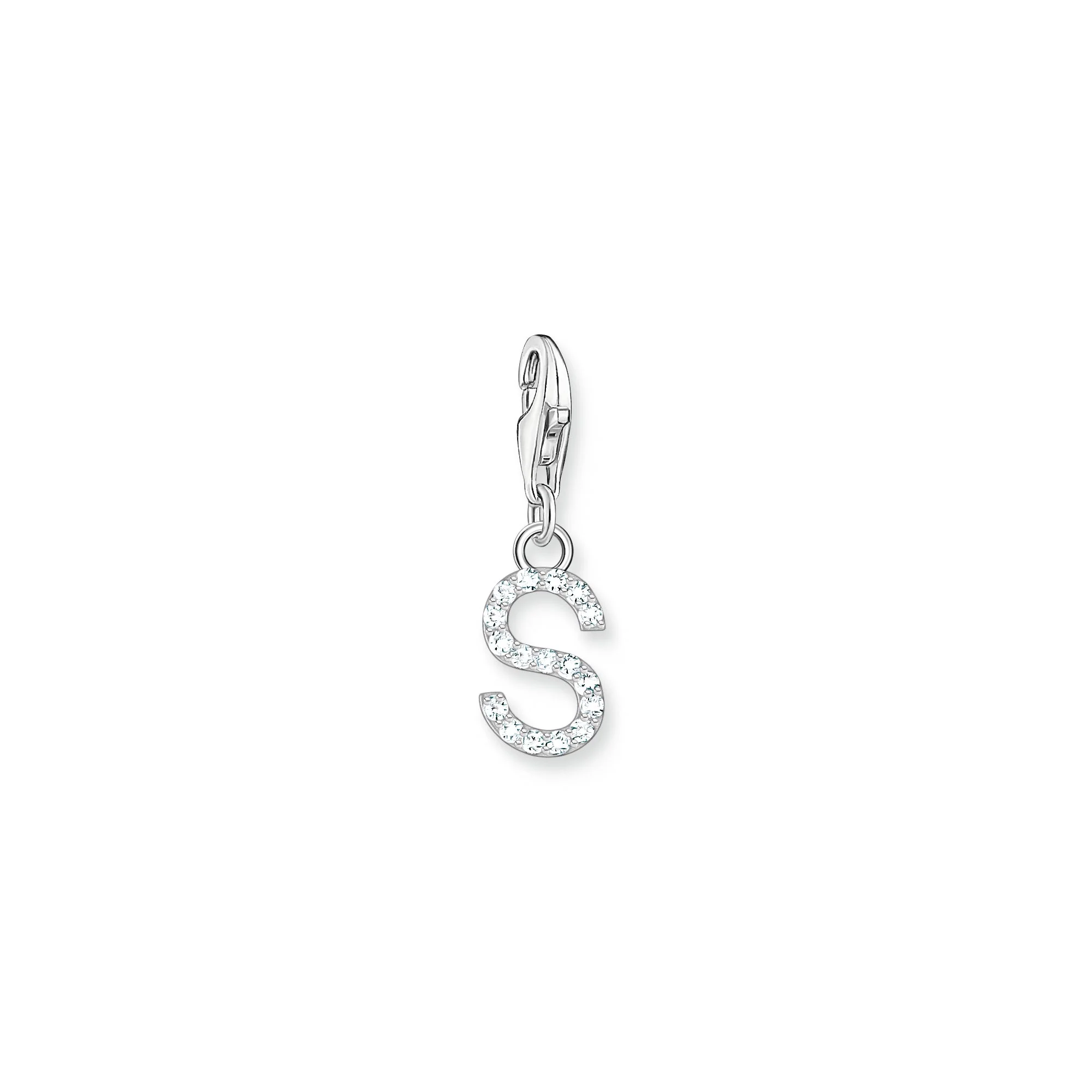 Thomas Sabo Silver CZ Initials A-Z Charms - Image 21